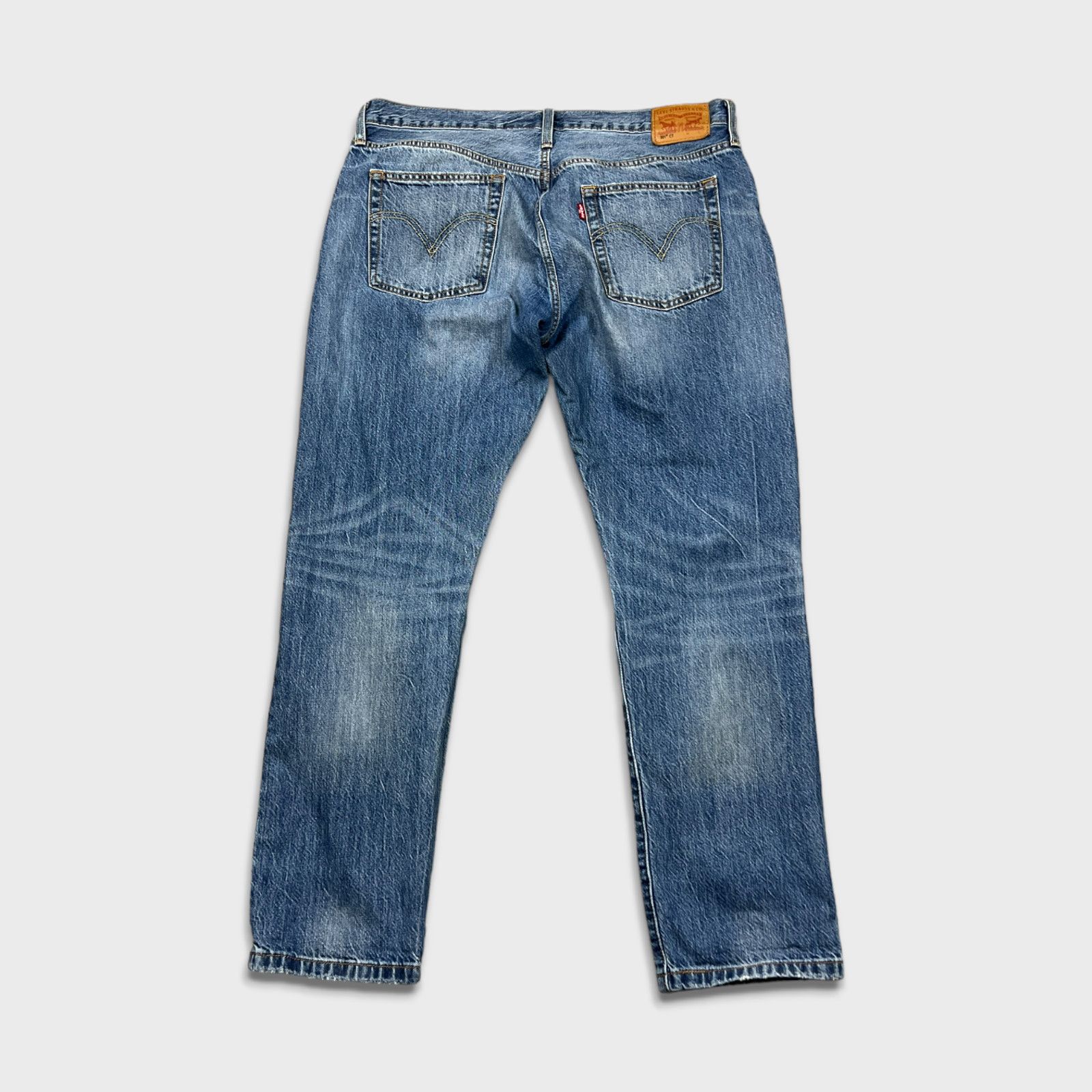 Levi's × Vintage Levi's 501 Jeans 34x28 CT Original Tapered Leg Denim Pants Size US 34 / EU 50 - 4 Thumbnail