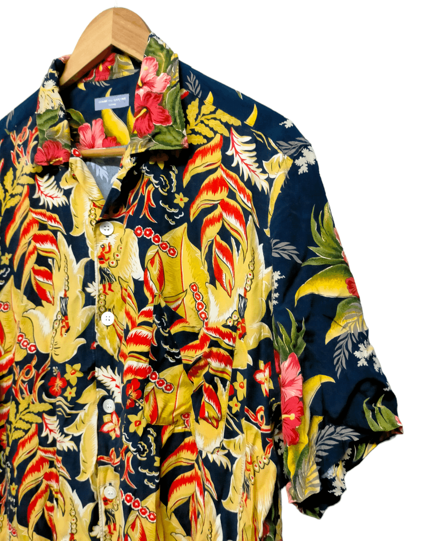 Comme des Garcons Comme des Garcons Hawaiian 100 Rayon Buton ups Size US L / EU 52-54 / 3 - 3 Thumbnail