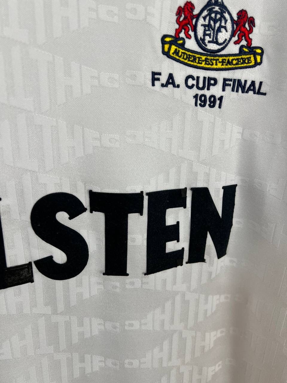 Vintage Tottenham Official Retro Cup Final 1991 t-shirt size M Size US M / EU 48-50 / 2 - 4 Thumbnail