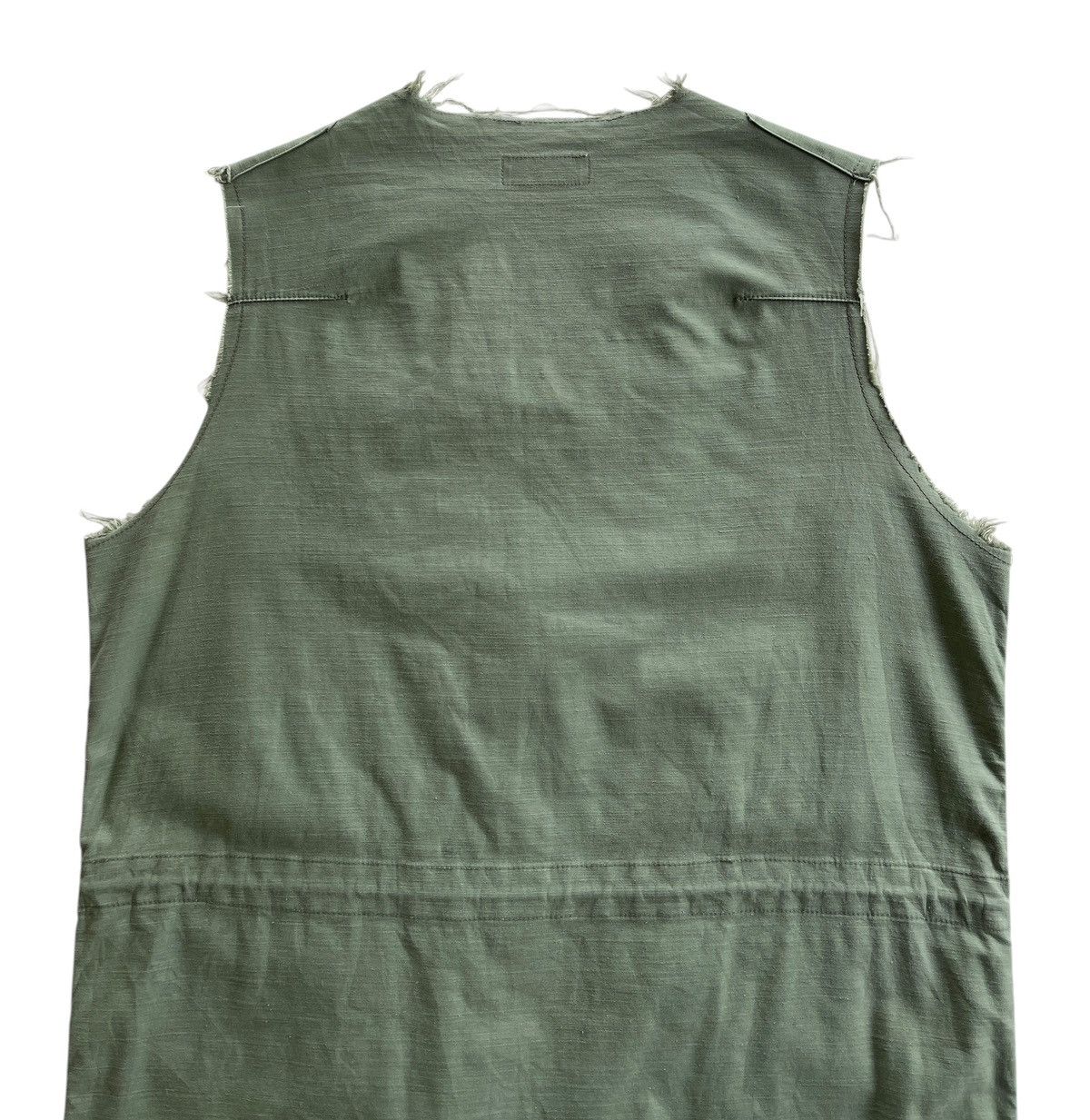 Edition Japan Edition Tokyo M-65 Cut Off Distressed Vest Jacket Size US S / EU 44-46 / 1 - 6 Thumbnail