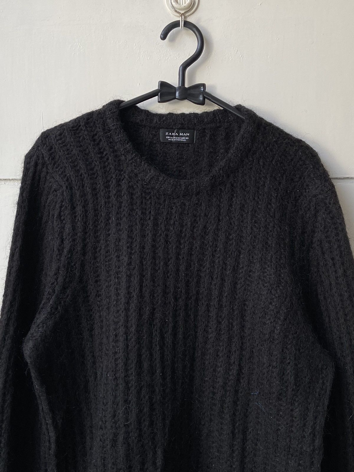 Zara ZARA MAN Black Knit Sweater Size US S / EU 44-46 / 1 - 3 Thumbnail