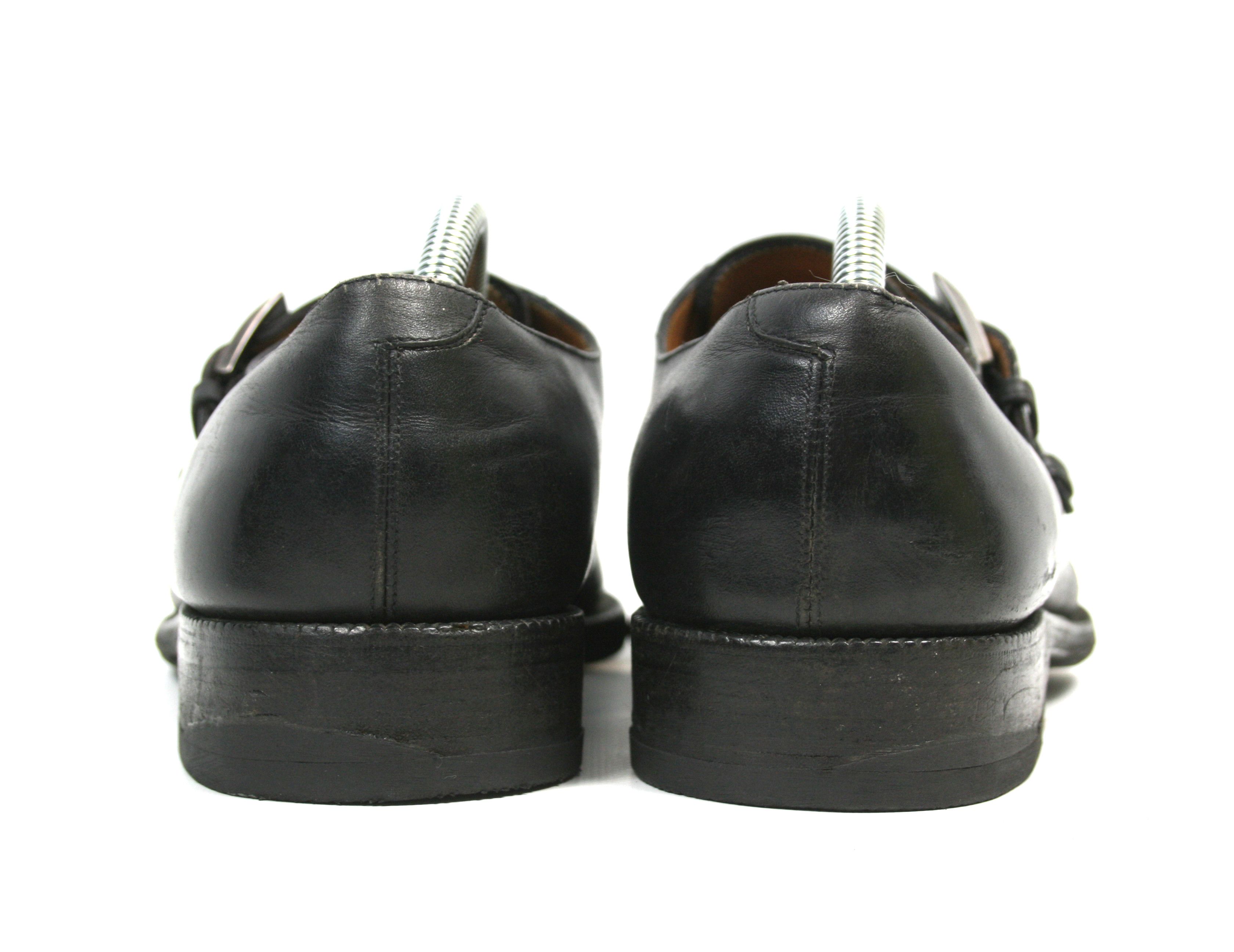Salvatore Ferragamo Monk Double Strap Leather Shoes Size US 8 / EU 41 - 12 Thumbnail
