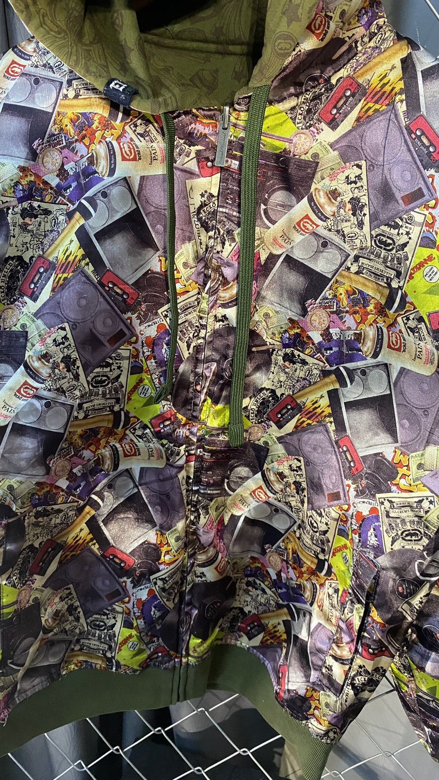 Ecko Unltd. VINTAGE y2k ECKO UNLTD HOODIE REVERSIBLE AOP MEDIUM Size US M / EU 48-50 / 2 - 14 Thumbnail