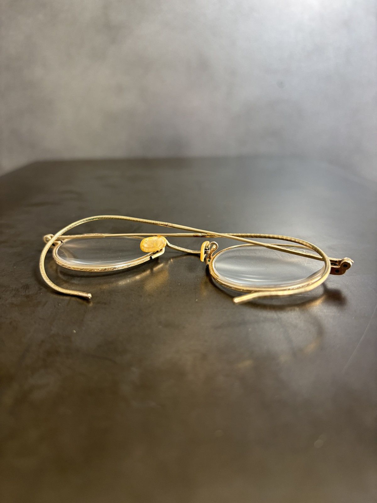 Imperial Antique Eyeglasses 1920s Imperial Gold Fill Spectacles 1900s Size ONE SIZE - 20 Thumbnail
