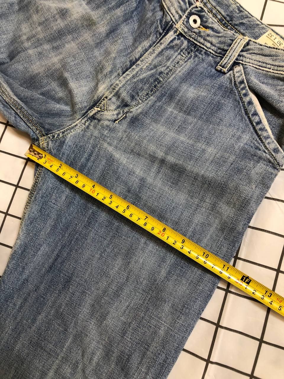 Diesel Diesel Jeans Mens Braddo Denim Straight Distressed Size US 30 / EU 46 - 14 Thumbnail