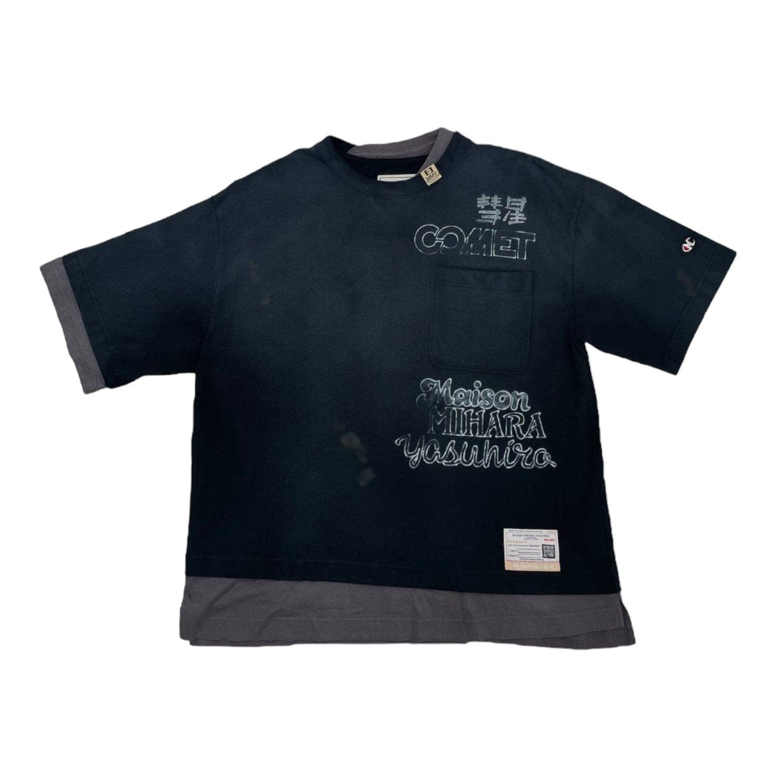 Comet Short Sleeve Tee Shirt Black