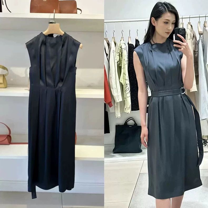 Jil Sander Jil Sander black dress Size XS / US 0-2 / IT 36-38 - 1 Thumbnail