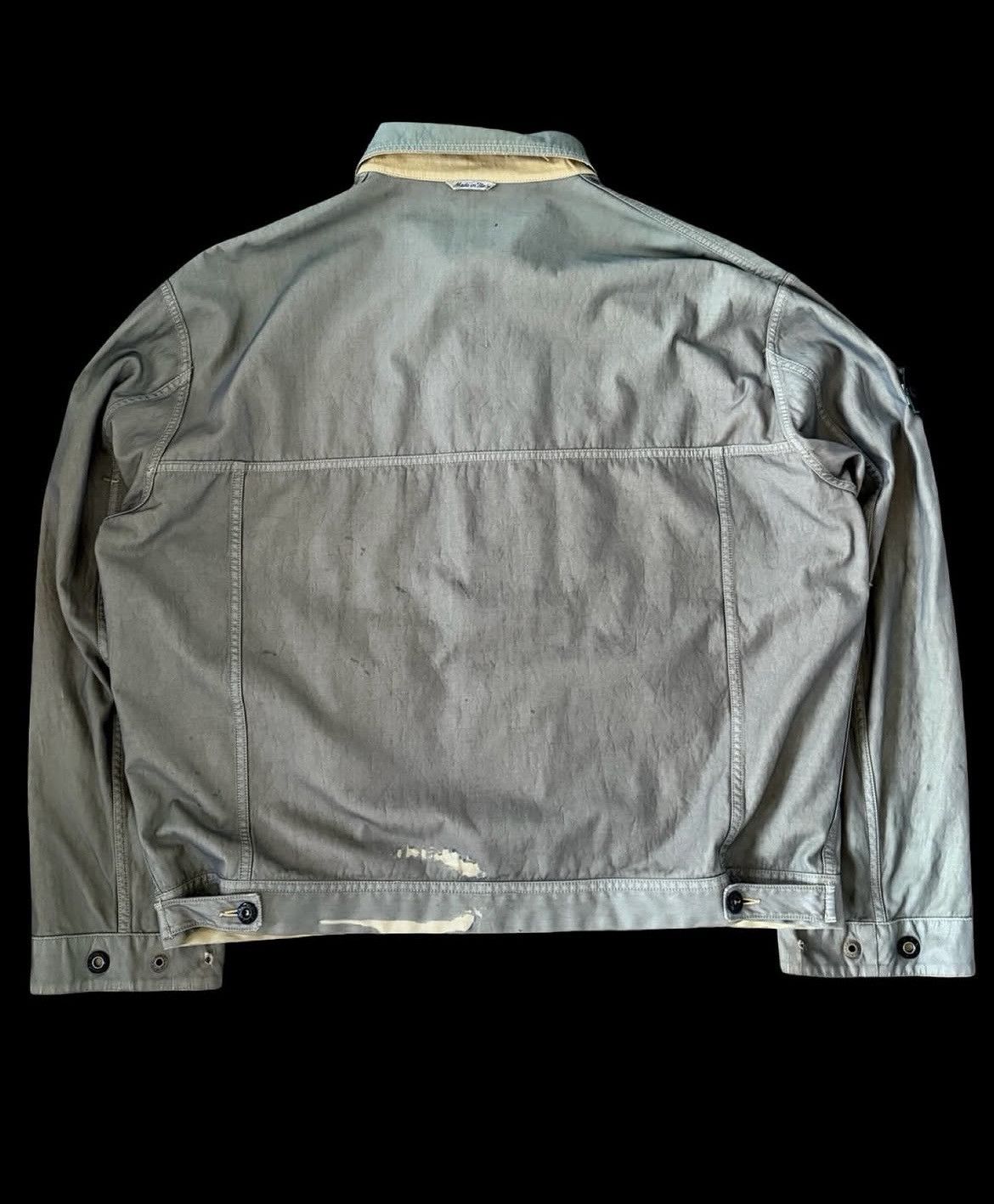 Stone Island Archive Vintage Stone island Tela Stella Spalmatura Jacket Size US XXL / EU 58 / 5 - 3 Thumbnail