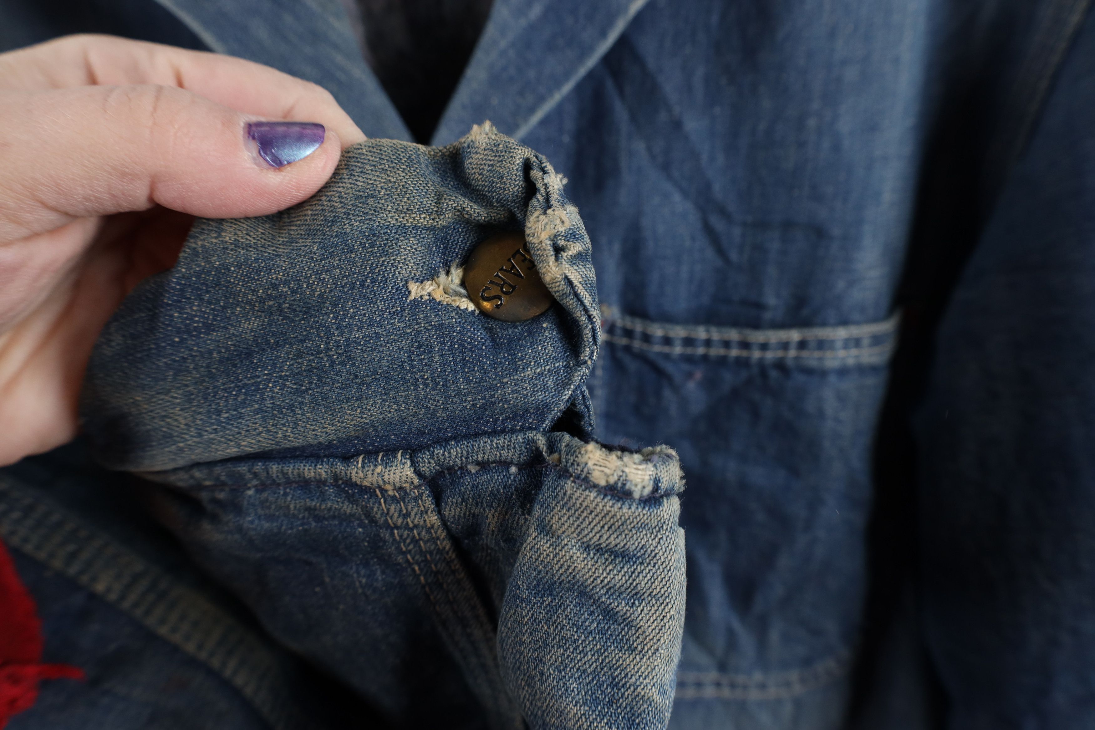 Vintage Vintage 70s Streetwear Lined Denim Chore Barn Jacket USA Size US M / EU 48-50 / 2 - 11 Thumbnail