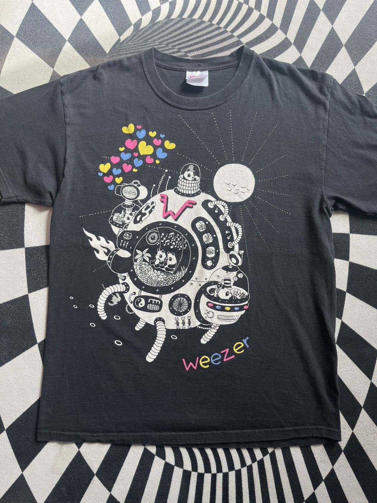 Band Tees Vintage WEEZER Art Design 2010’s Band Tshirt Size US L / EU 52-54 / 3 - 3 Thumbnail