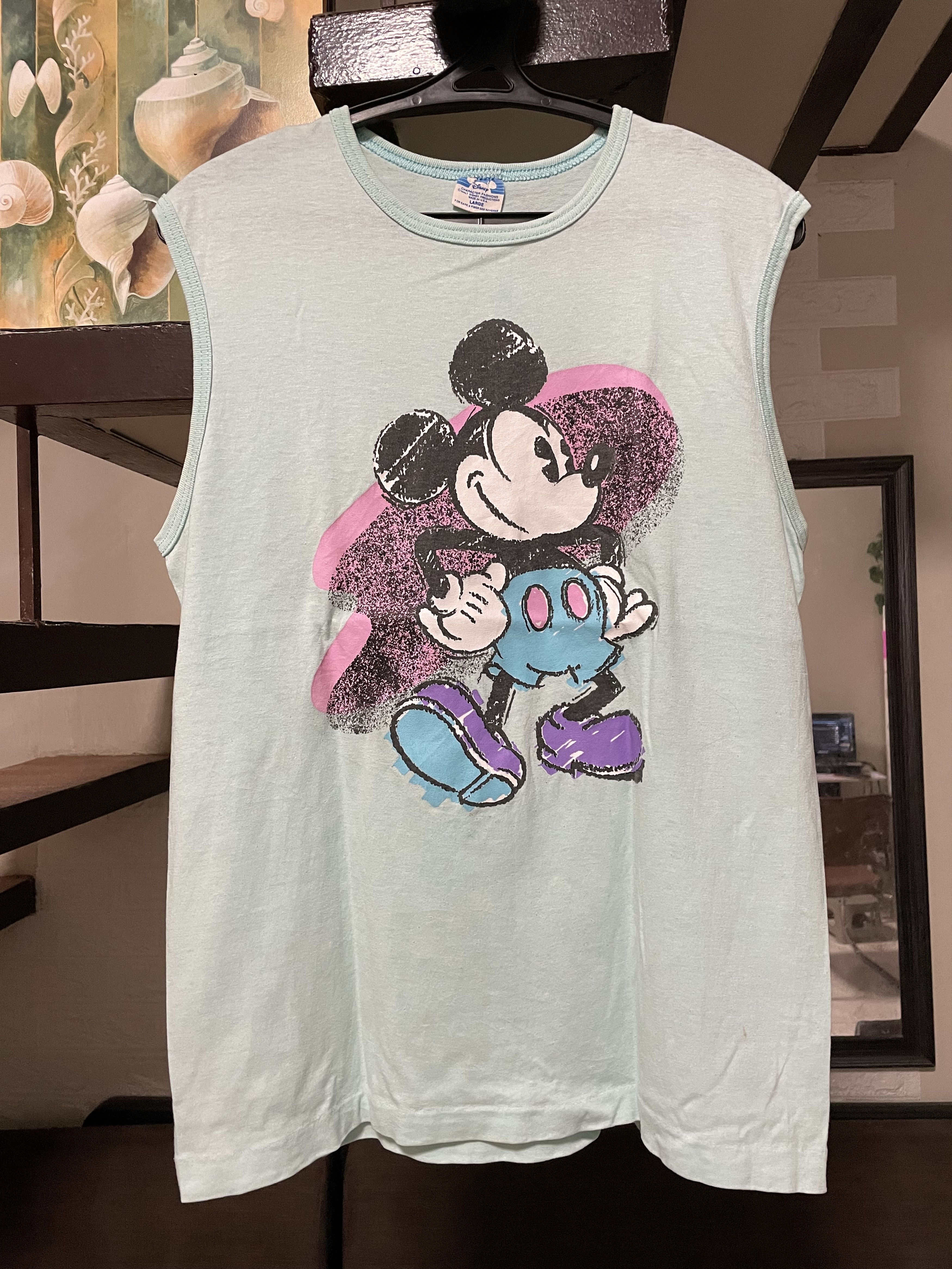 Vintage 80s Disneyland Space Mountain W/ Free 80s Mickey Size US L / EU 52-54 / 3 - 9 Thumbnail