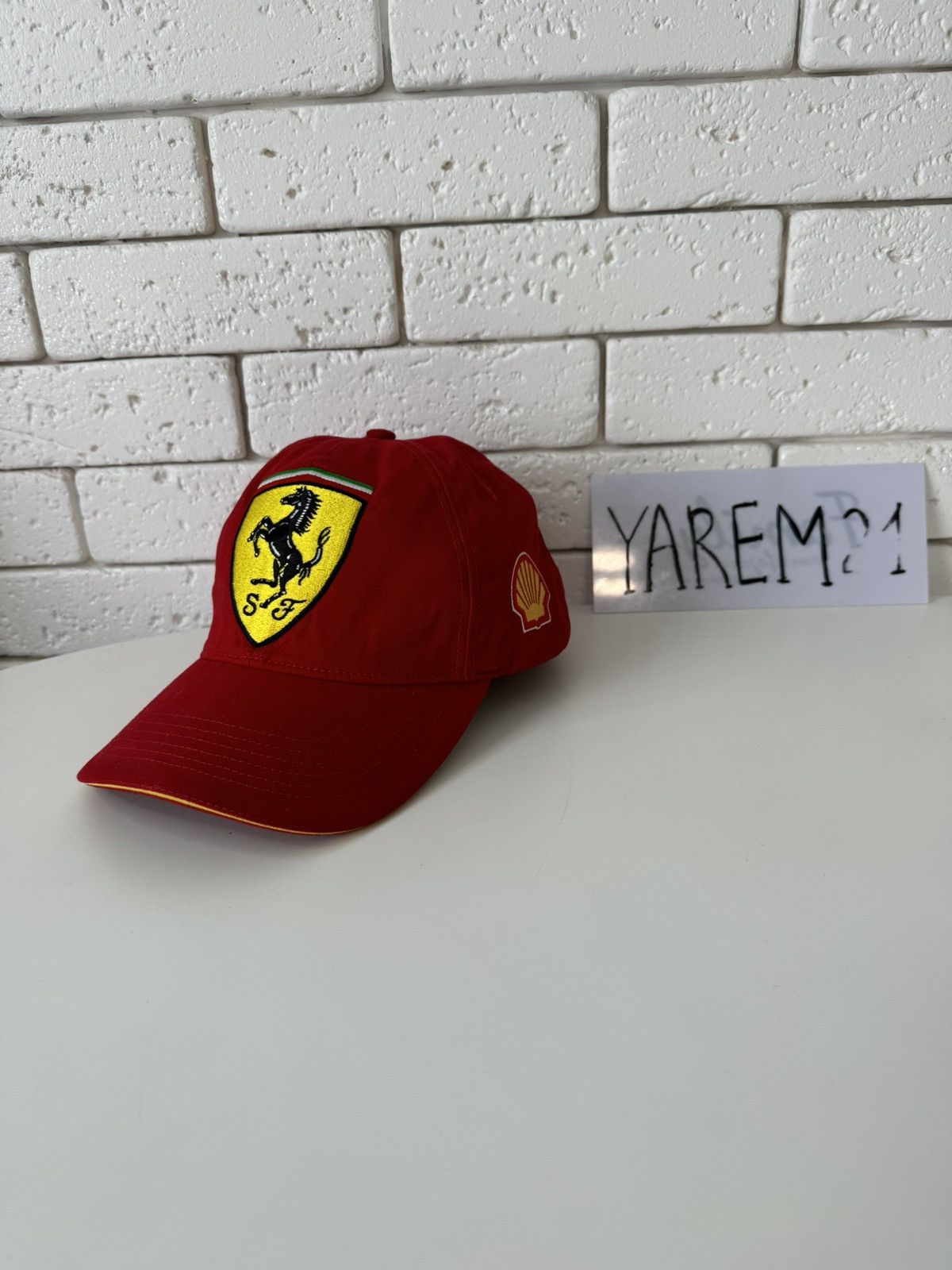Vintage Ferrari vintage cap hat Size ONE SIZE - 1 Thumbnail