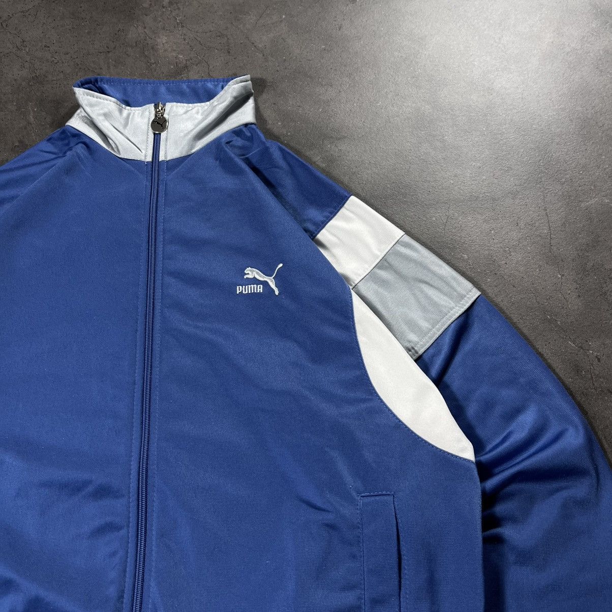 Puma Vintage 90s Puma Tracksuit Set Zip Sweatshirt Sweatpants Size US L / EU 52-54 / 3 - 5 Thumbnail