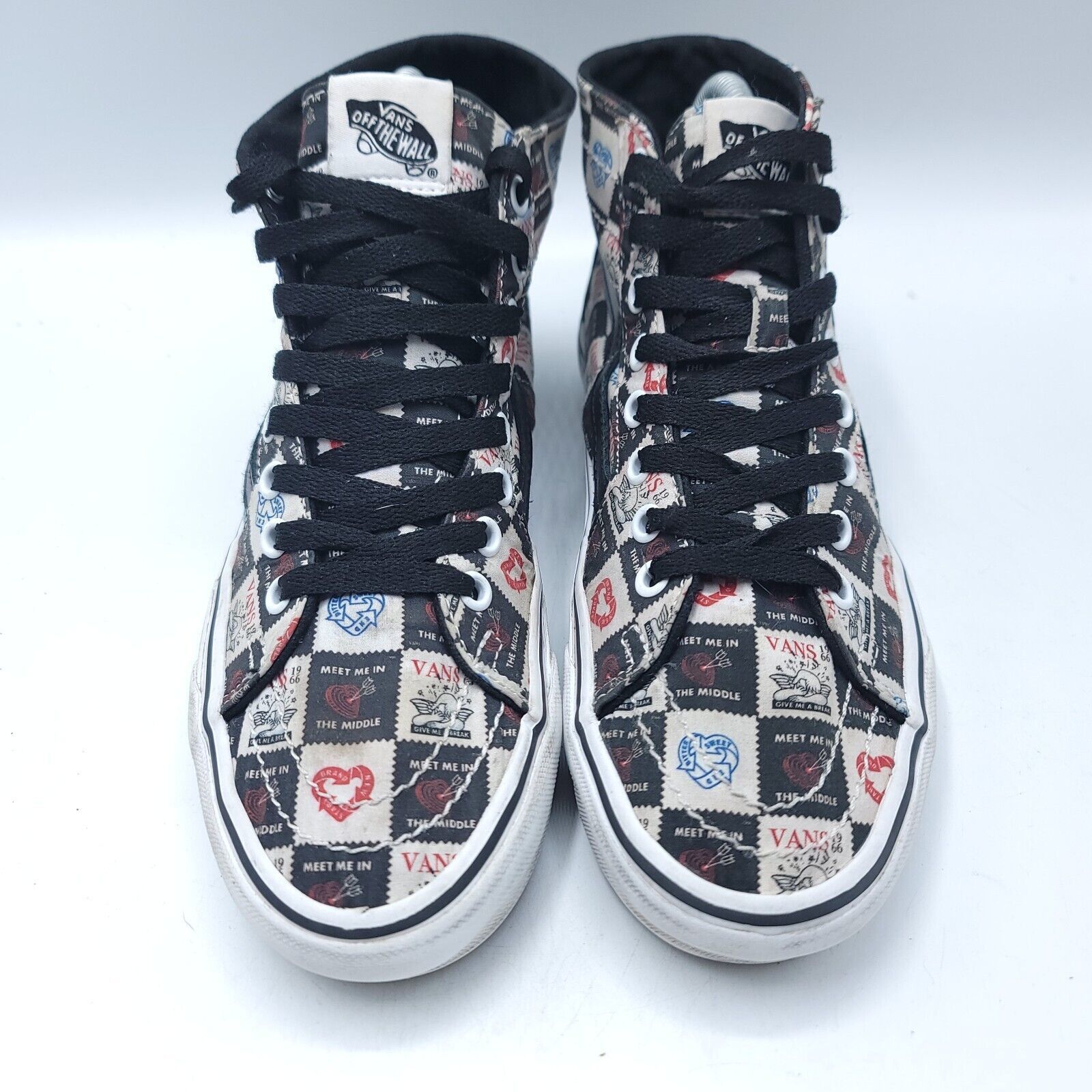 Vans Vans Off the Wall Shoe Womens Size 8 Mens 6.5 721356 Black Size US 8 / IT 38 - 2 Thumbnail