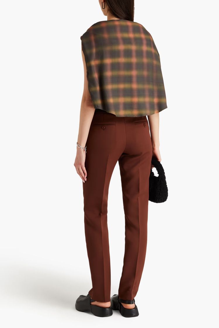 Acne Studios o1y0725 Casual Pant in Chocolate Brown Size 26" / US 2 / IT 38 - 3 Thumbnail