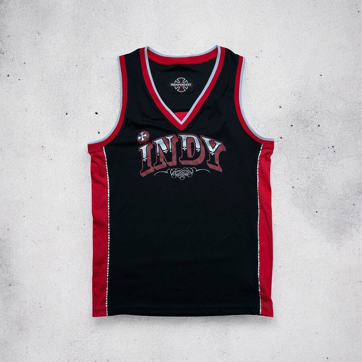Independent Truck Co. × Vintage Vintage 00s Independent jersey black skate Size US S / EU 44-46 / 1 - 1 Thumbnail