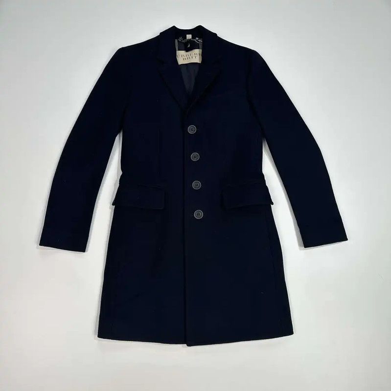 Burberry Burberry Black Wool Trench Coat for Women Size XS / US 0-2 / IT 36-38 - 1 Thumbnail
