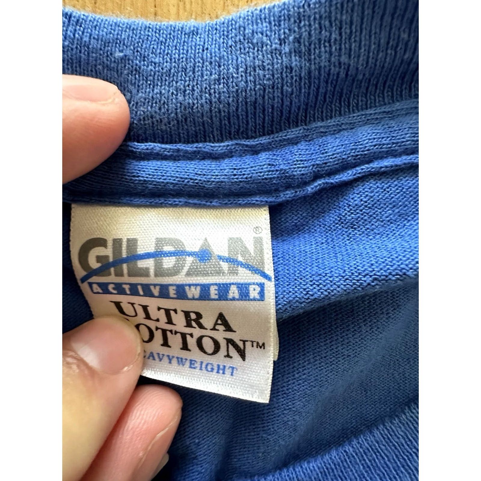 Gildan VINTAGE University Of Florida College Of Education Men’s Size Medium Blue Y2K T-Shirt Size US M / EU 48-50 / 2 - 3 Thumbnail