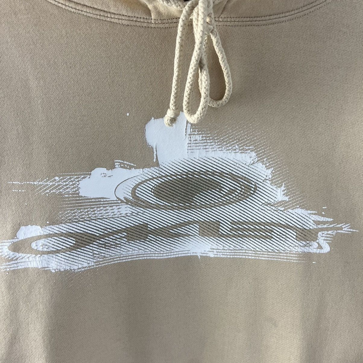 Oakley Vintage Y2K Oakley Big Logo Distressed Boxy Fit Hoodie Size US L / EU 52-54 / 3 - 3 Thumbnail
