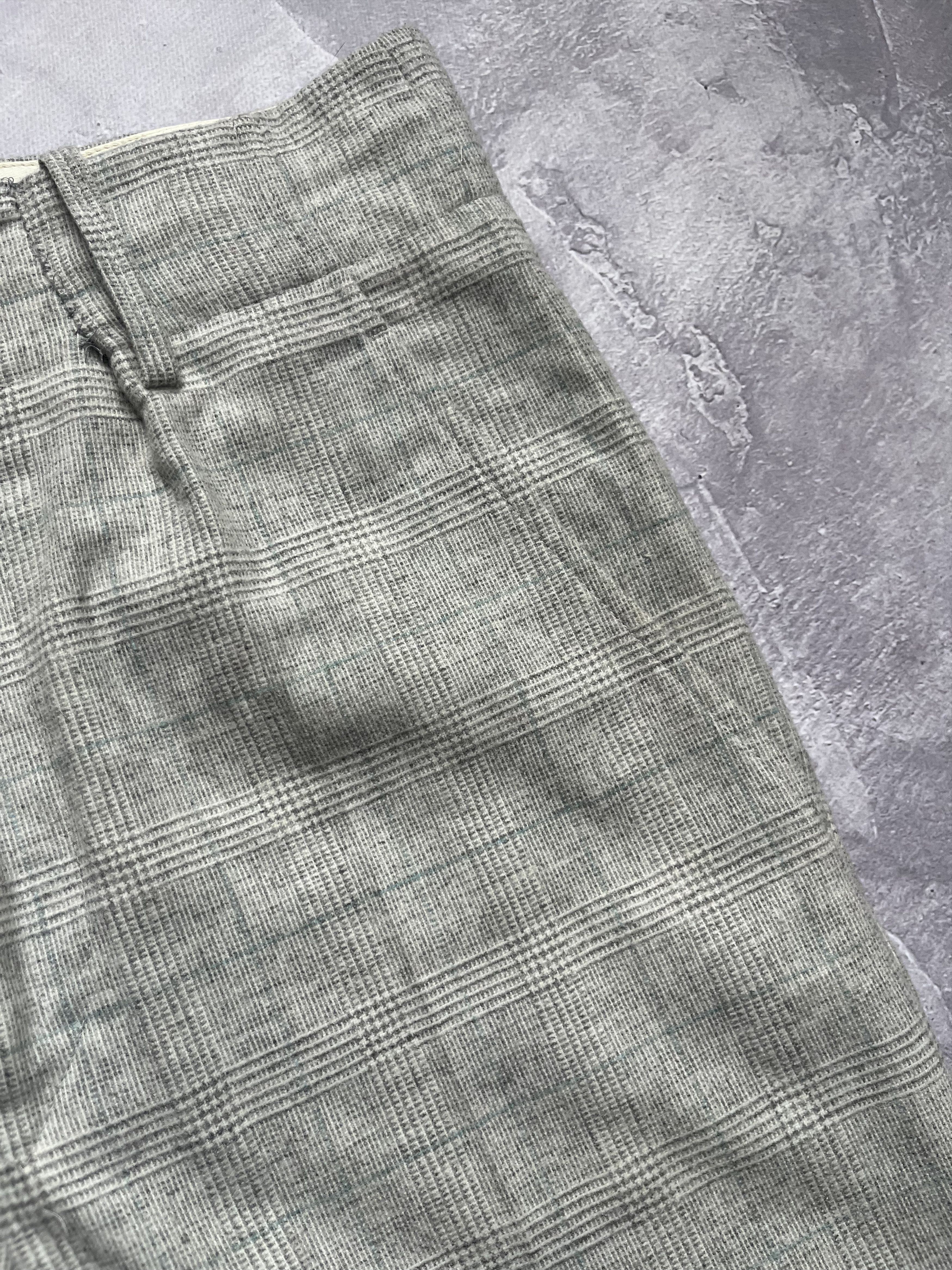 Isabel Marant Etoile Isabel Marant Etoile Noah Trousers High Rise Crop PlaidPants Size 38" / US 16 / IT 52 - 6 Thumbnail