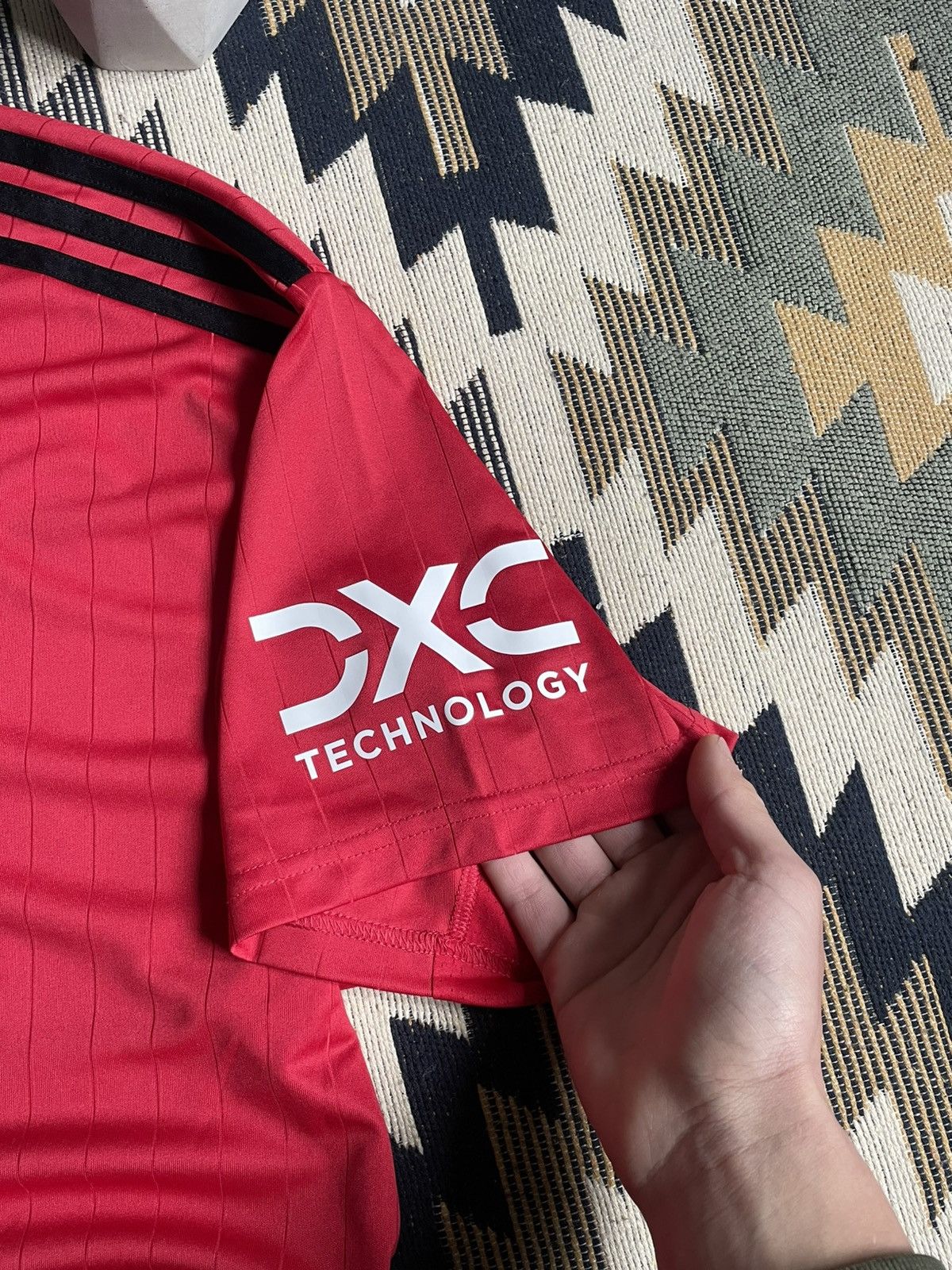Other Adidas Manchester United 22/23 Home Soccer Blockcore Jersey Size US XXL / EU 58 / 5 - 7 Thumbnail