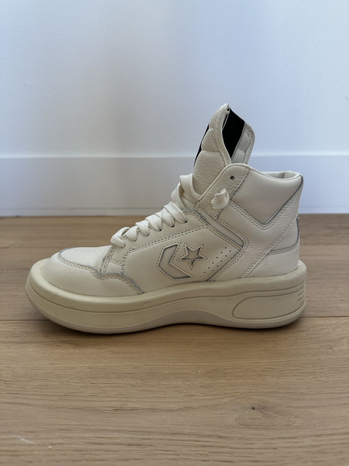 Converse × Rick Owens Drkshdw Rick Owens DRKSHDW x Converse TURBOWPN Platform Sneakers Size US 6 / EU 39 - 5 Thumbnail