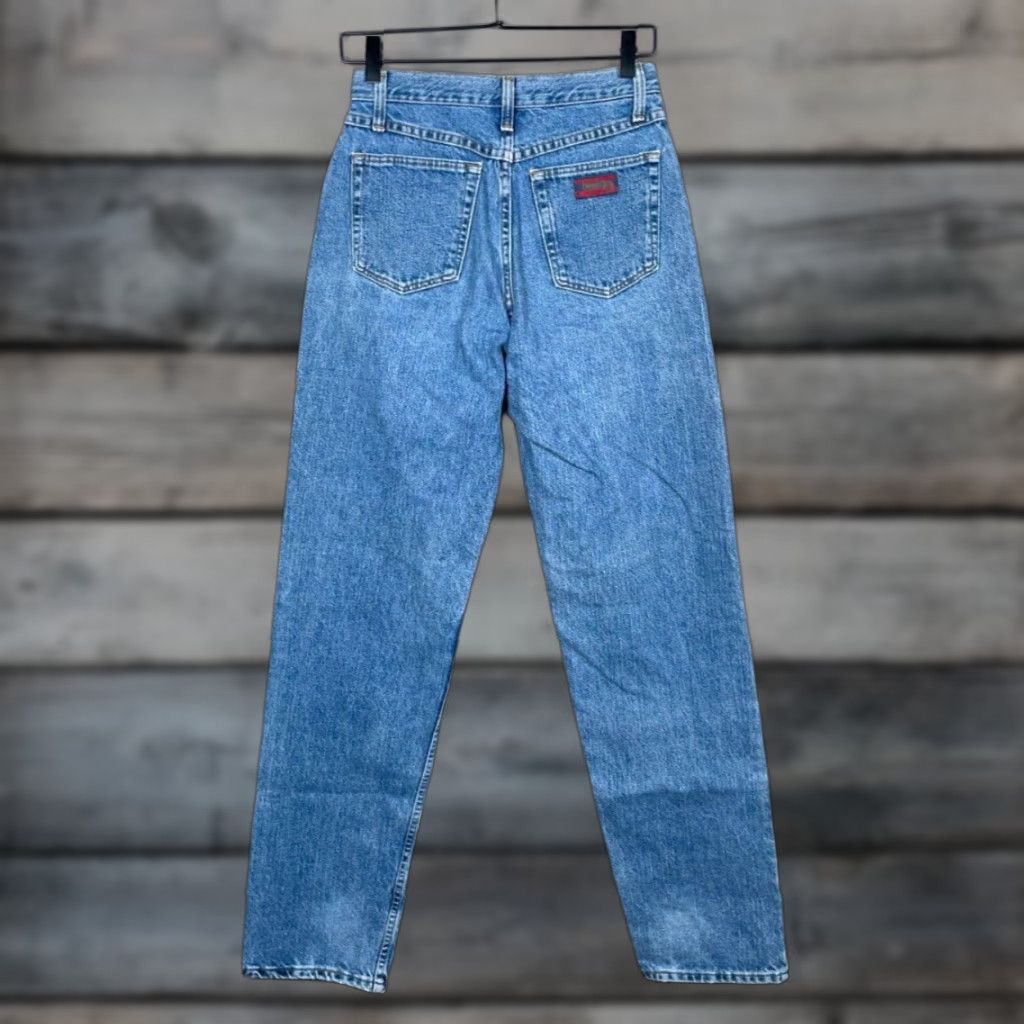 Wrangler VINTAGE Wrangler 20X Slim Fit Jeans Men's 27x34 Blue Denim 90s Cowboy Size US 27 - 1 Thumbnail