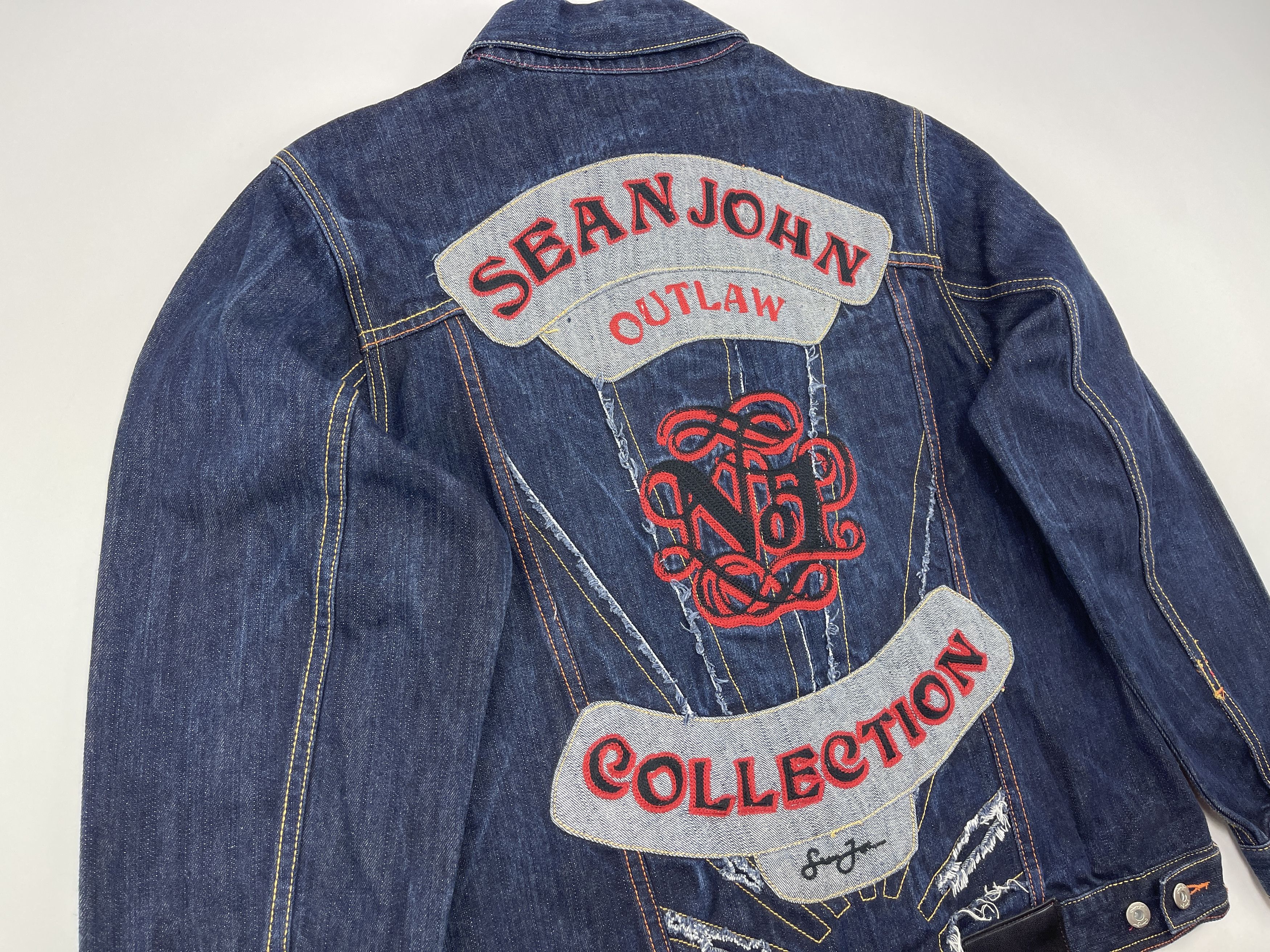 Sean John Sean John jeans jacket, blue, vintage denim, 90s hip hop M Size US M / EU 48-50 / 2 - 4 Thumbnail