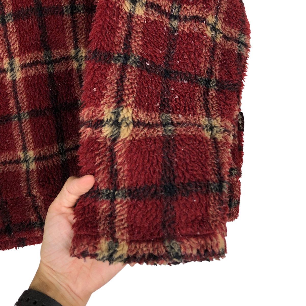 Woolrich Woolen Mills 🔥Vintage Anorak Fleece Half Zipper Jacket Woolrich Tartan Size US S / EU 44-46 / 1 - 13 Thumbnail