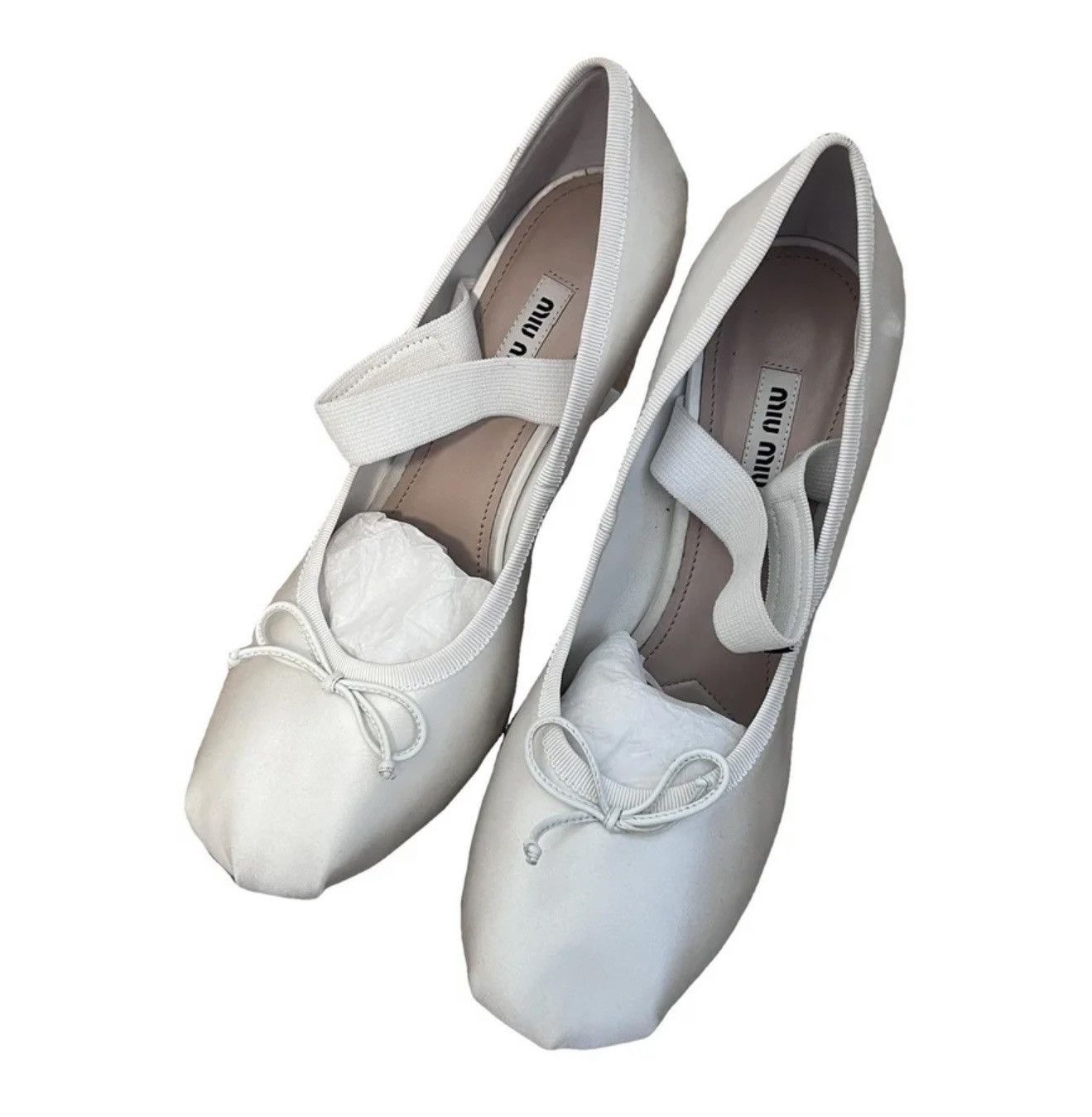 Miu Miu Miu Miu Ballerina Ballet Heels Size US 8 / IT 38 - 1 Thumbnail