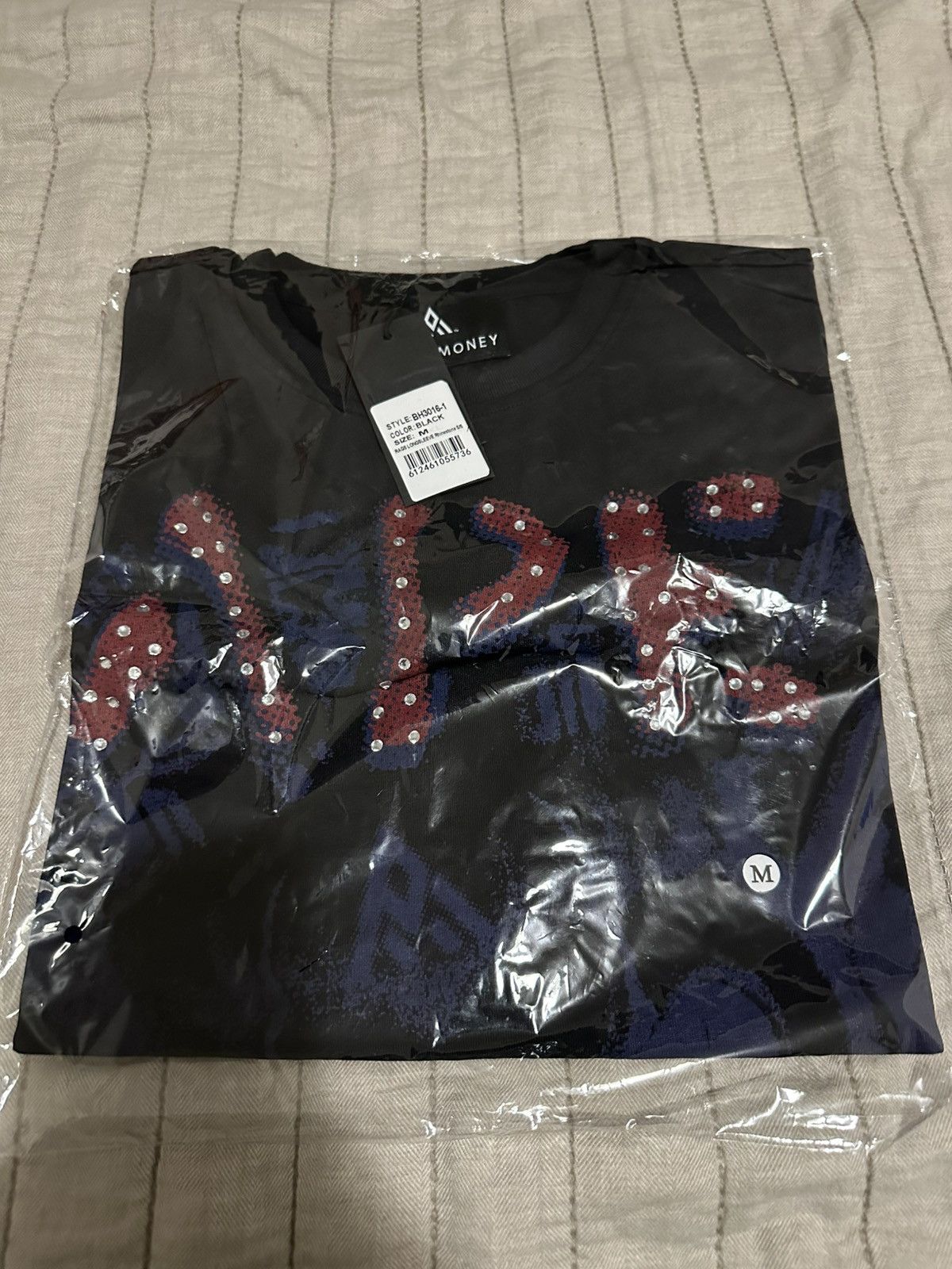 Other Paper Money Rags Rhinestone Tee retails for $130 Size US M / EU 48-50 / 2 - 4 Thumbnail