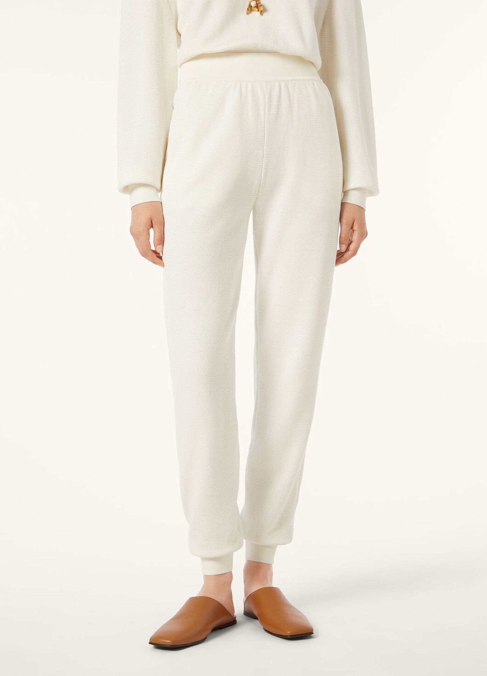Loro Piana o1srvl11e0526 FAP2771 Dora Baltea Pant in White Size 26" / US 2 / IT 38 - 4 Thumbnail