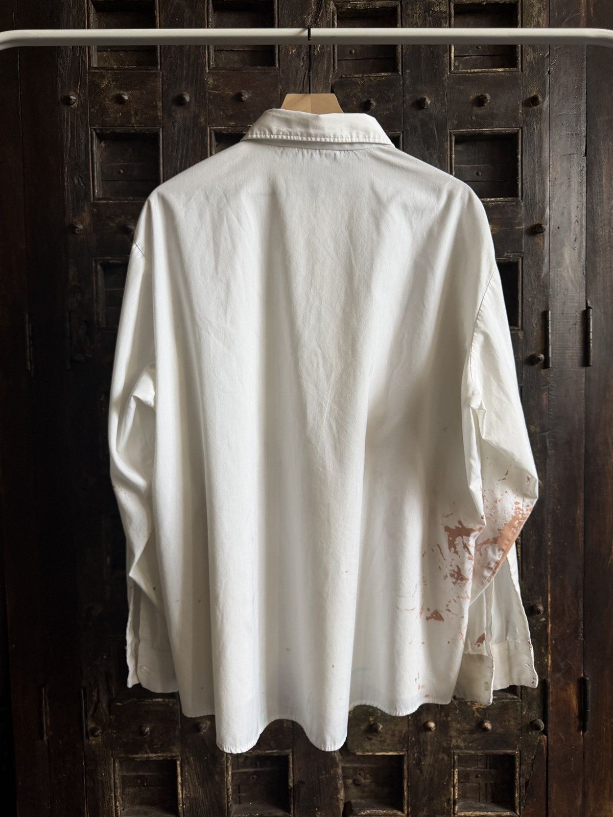 Other Vintage Phillips 66 paint splatter white button up shirt Size US XL / EU 56 / 4 - 6 Thumbnail
