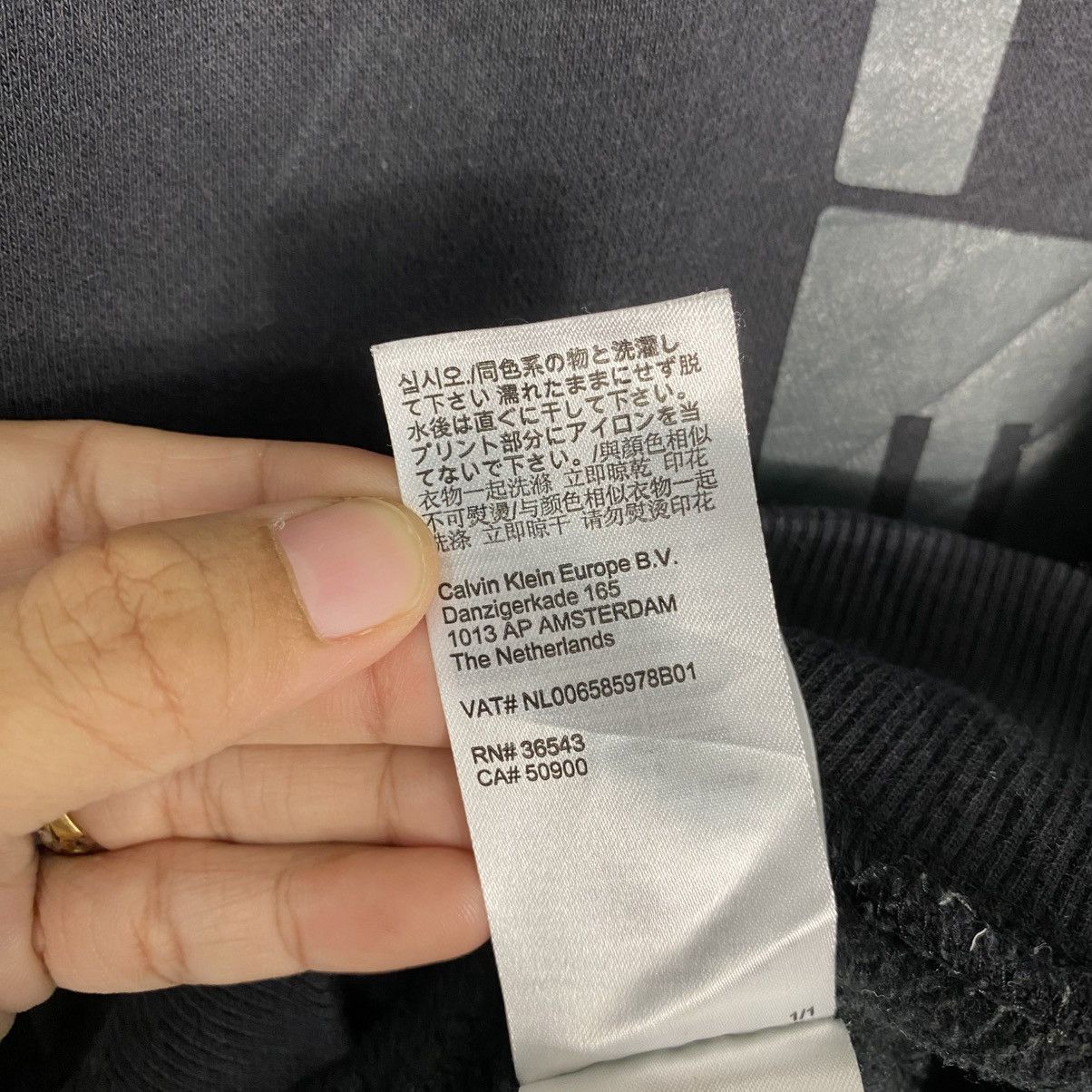 Japanese Brand Vintage Sweatshirt Calvin Klein Big Logo Size US XXL / EU 58 / 5 - 19 Thumbnail