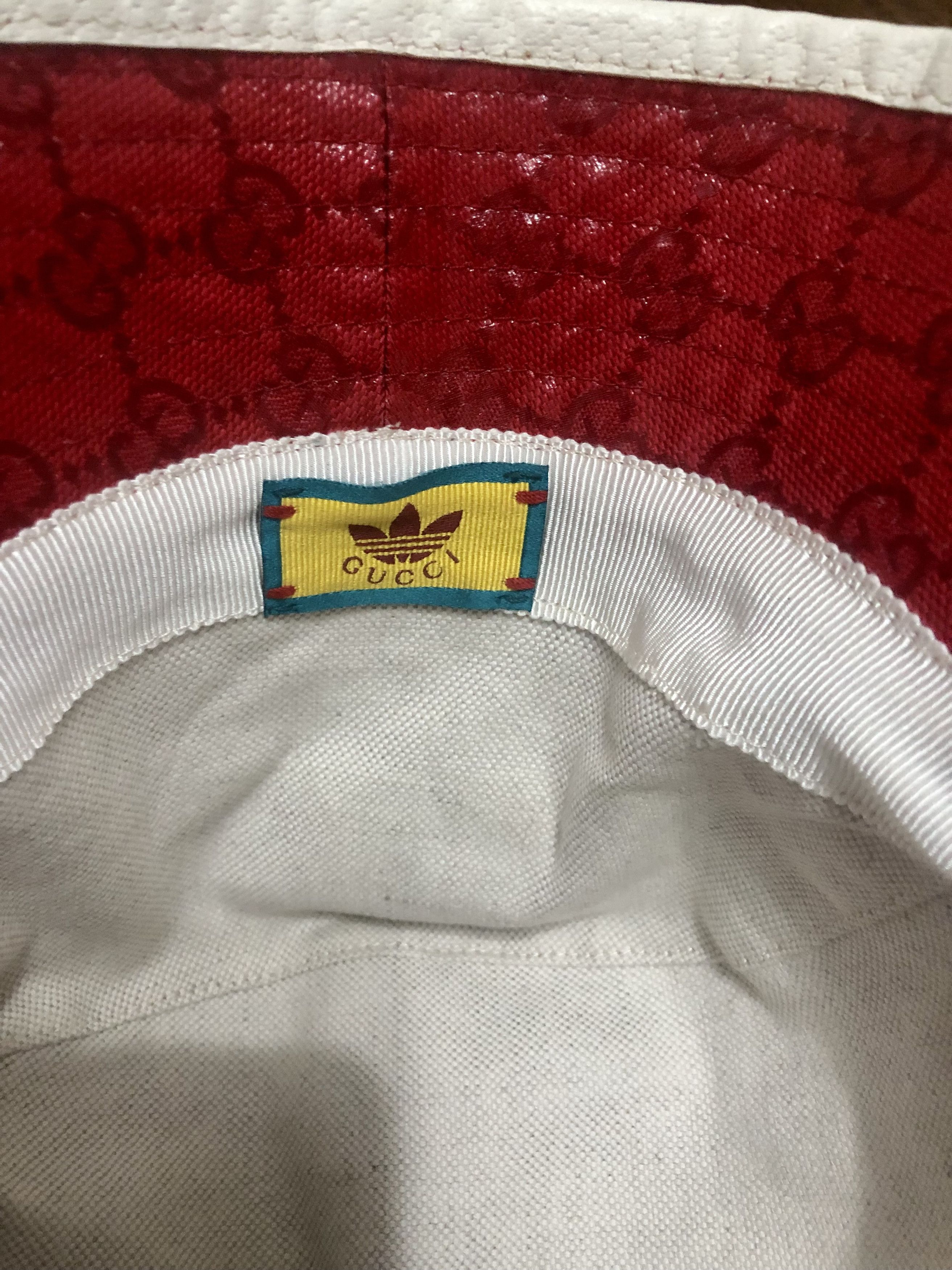 Adidas × Gucci Gucci x Adidas GG Canvas Bucket Hat Size ONE SIZE - 3 Thumbnail