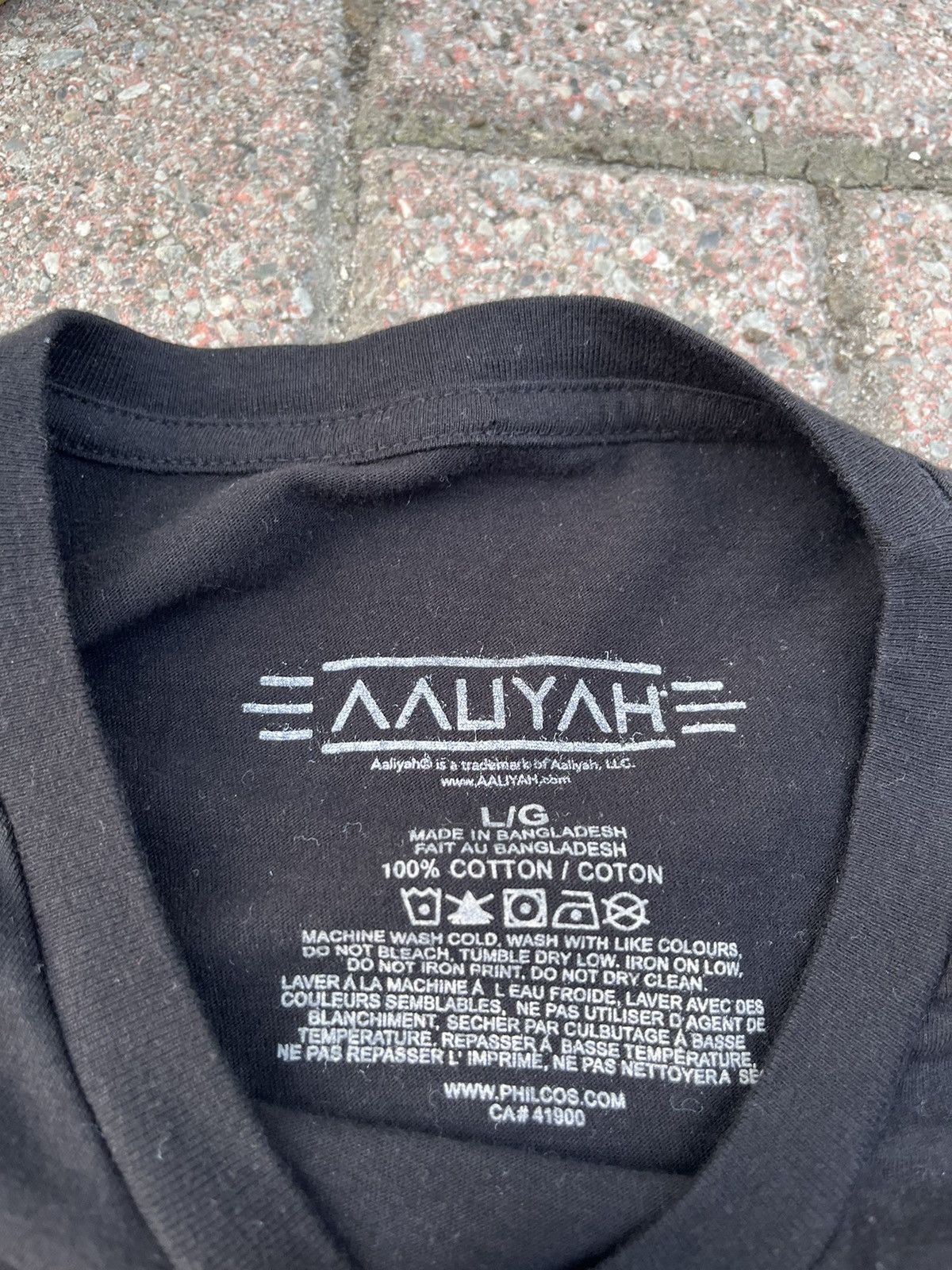 Band Tees × Rap Tees 🔥RARE🔥Aaliyah y2k R&B queen t-shirt Size US L / EU 52-54 / 3 - 3 Thumbnail
