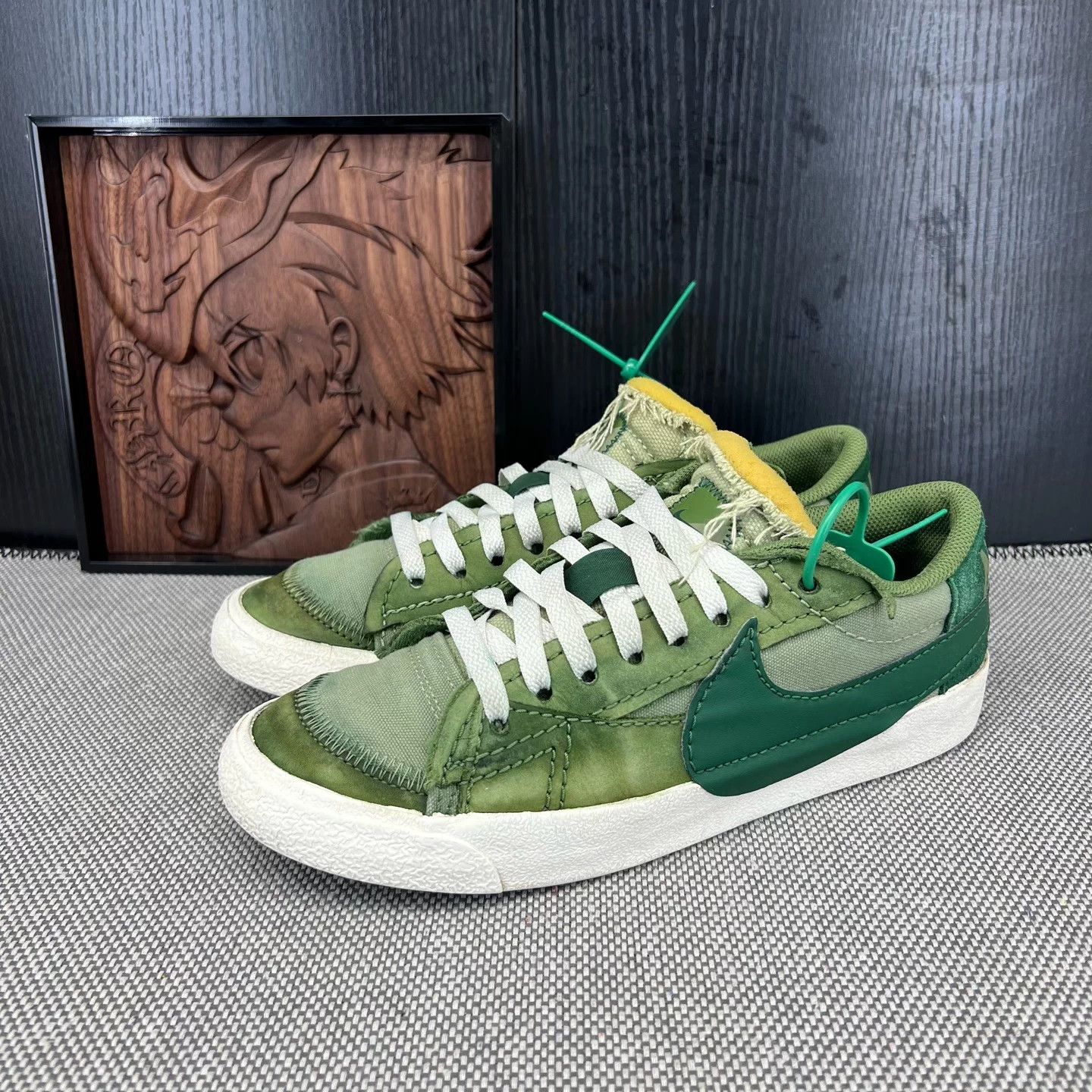 Nike Blazer Jumbo Green Size 42 New Condition Size US 8.5 / EU 41-42 - 1 Thumbnail