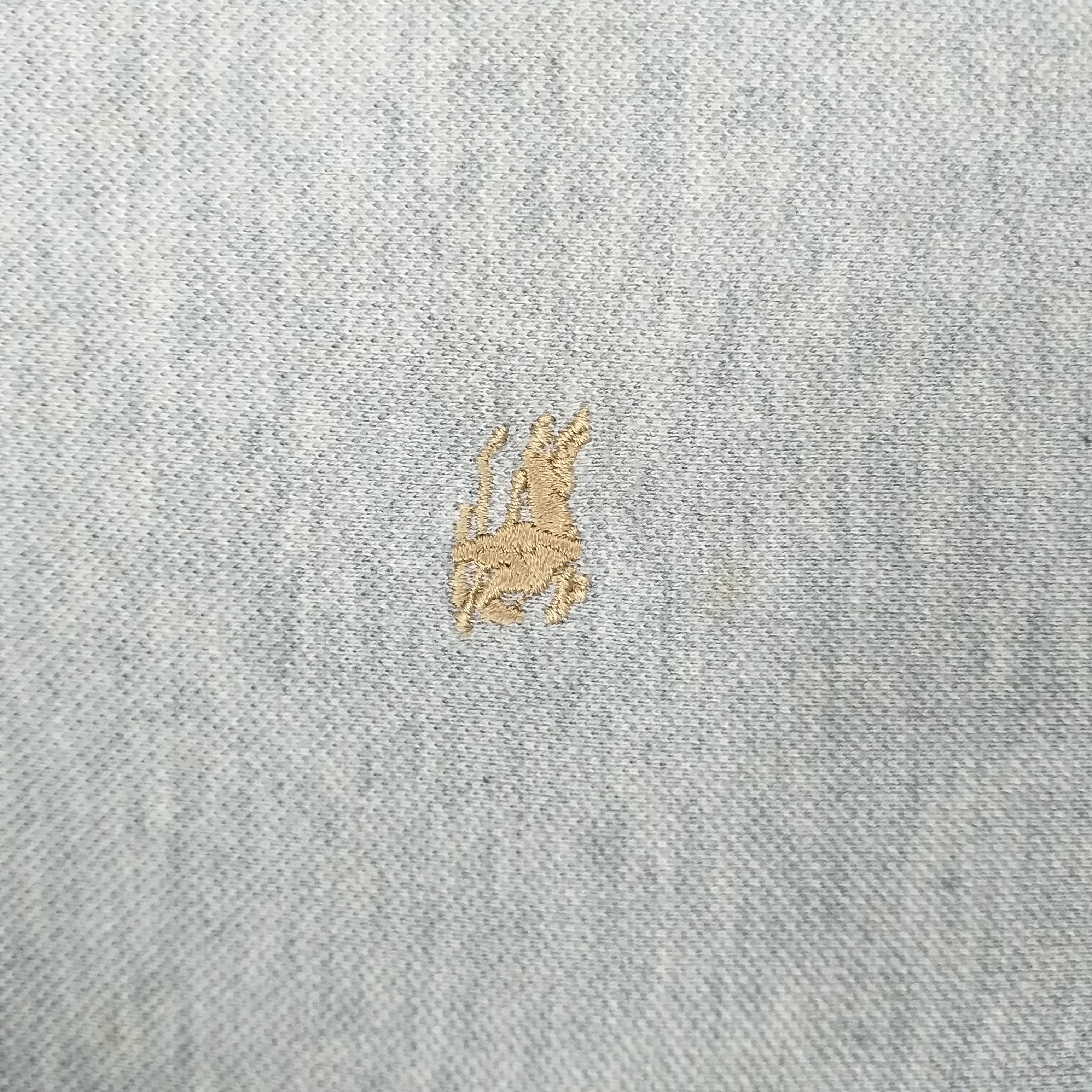 Burberry Vintage Burberry London Button Large Tee -E075 Size US XL / EU 56 / 4 - 6 Thumbnail