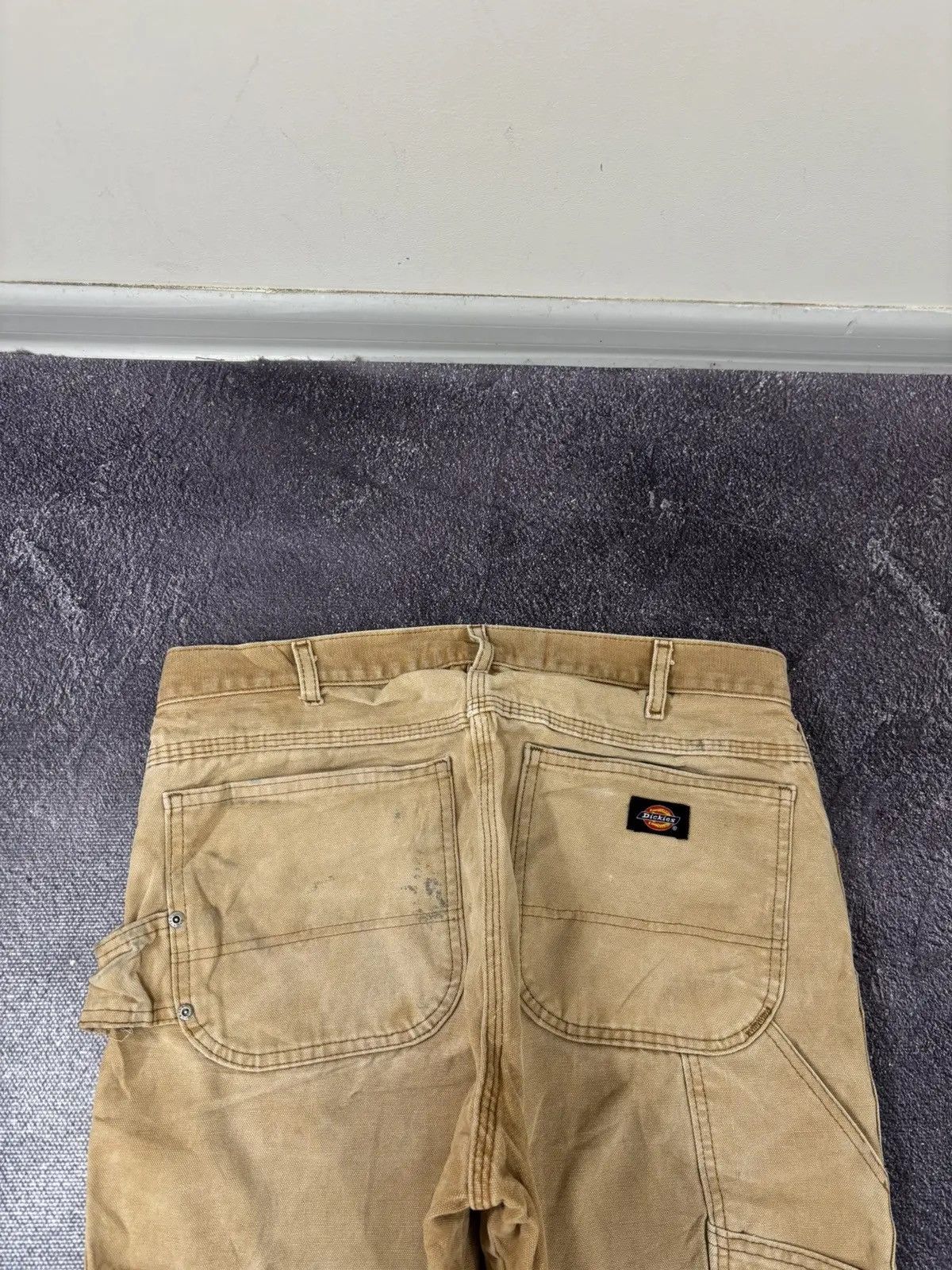 Dickies × Vintage Vintage Dickies Mustard Y2K American Hype Work Pants Size US 32 / EU 48 - 5 Thumbnail