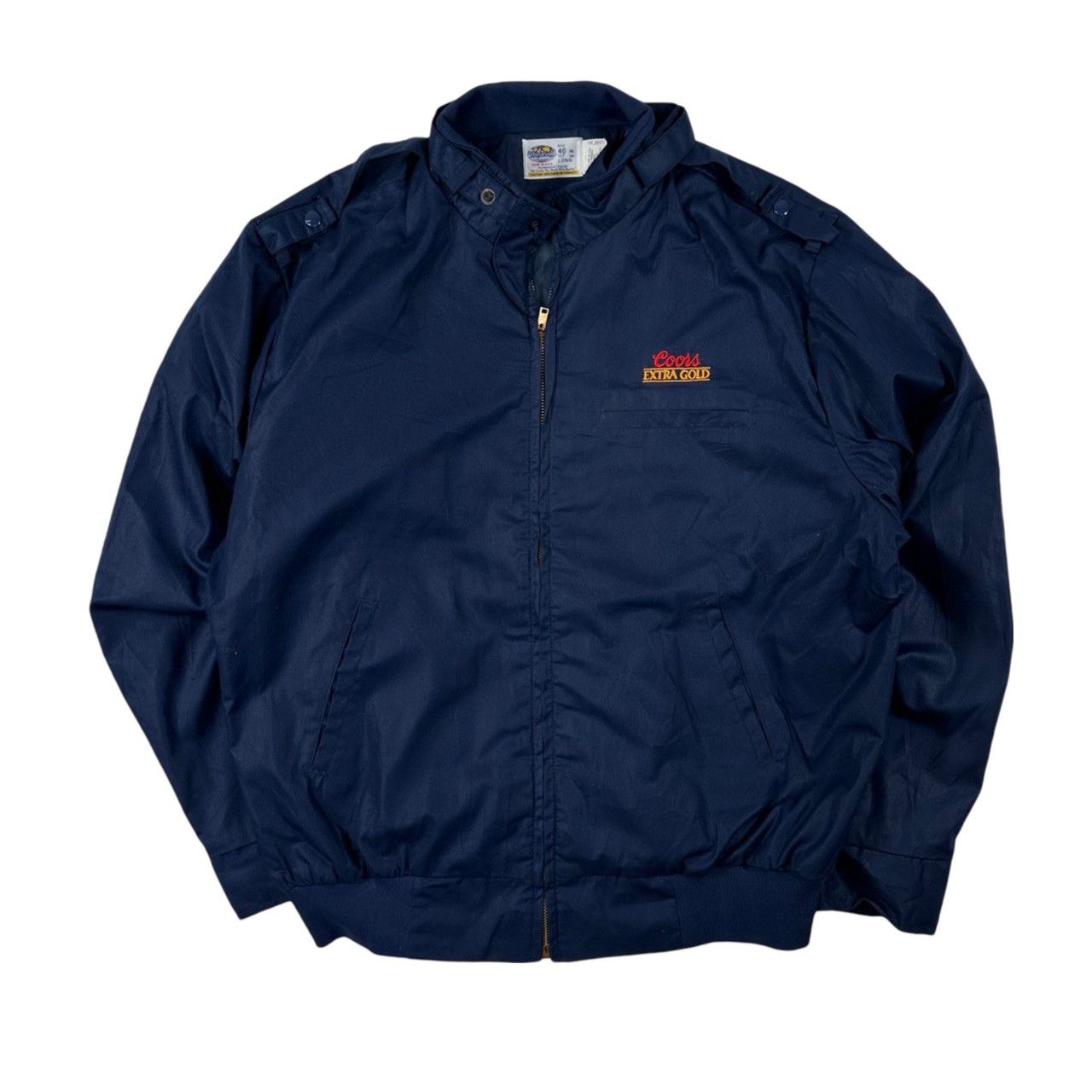 Vintage Vintage 90s Rare Coors Extra Gold Zip Up Light Promo Jacket Size US L / EU 52-54 / 3 - 1 Thumbnail