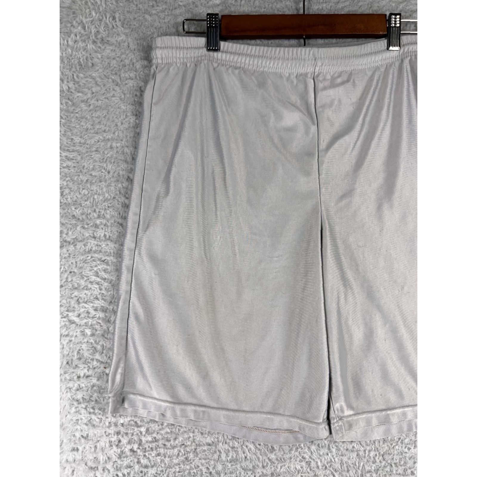 Nike VINTAGE Nike Shorts Mens M Gray Basketball Running Training 100% Polyester Size US 36 / EU 52 - 3 Thumbnail