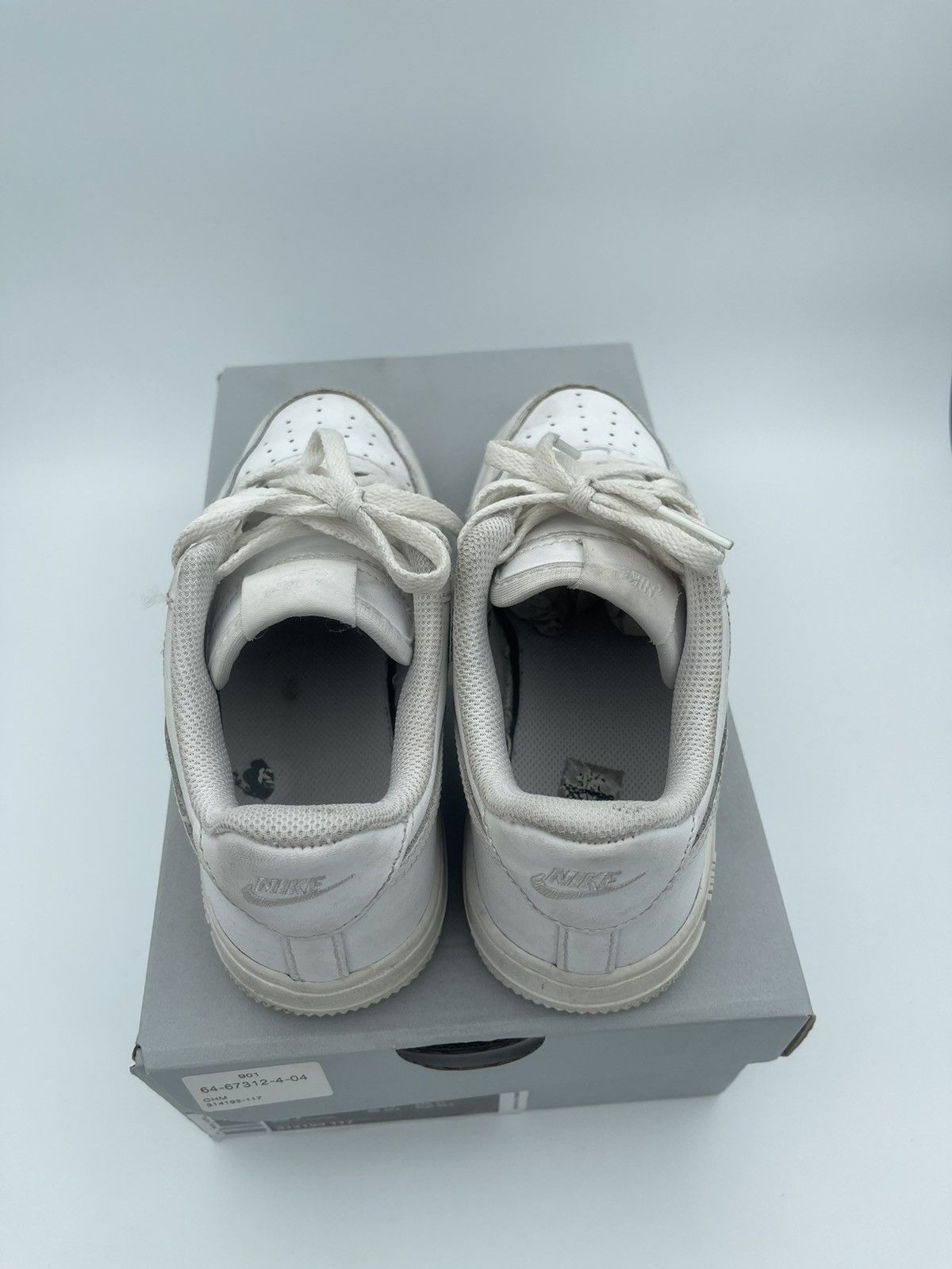 Vintage Nike Air Force 1 Little Kids Shoes 2Y Size US 5 / EU 37 - 7 Thumbnail