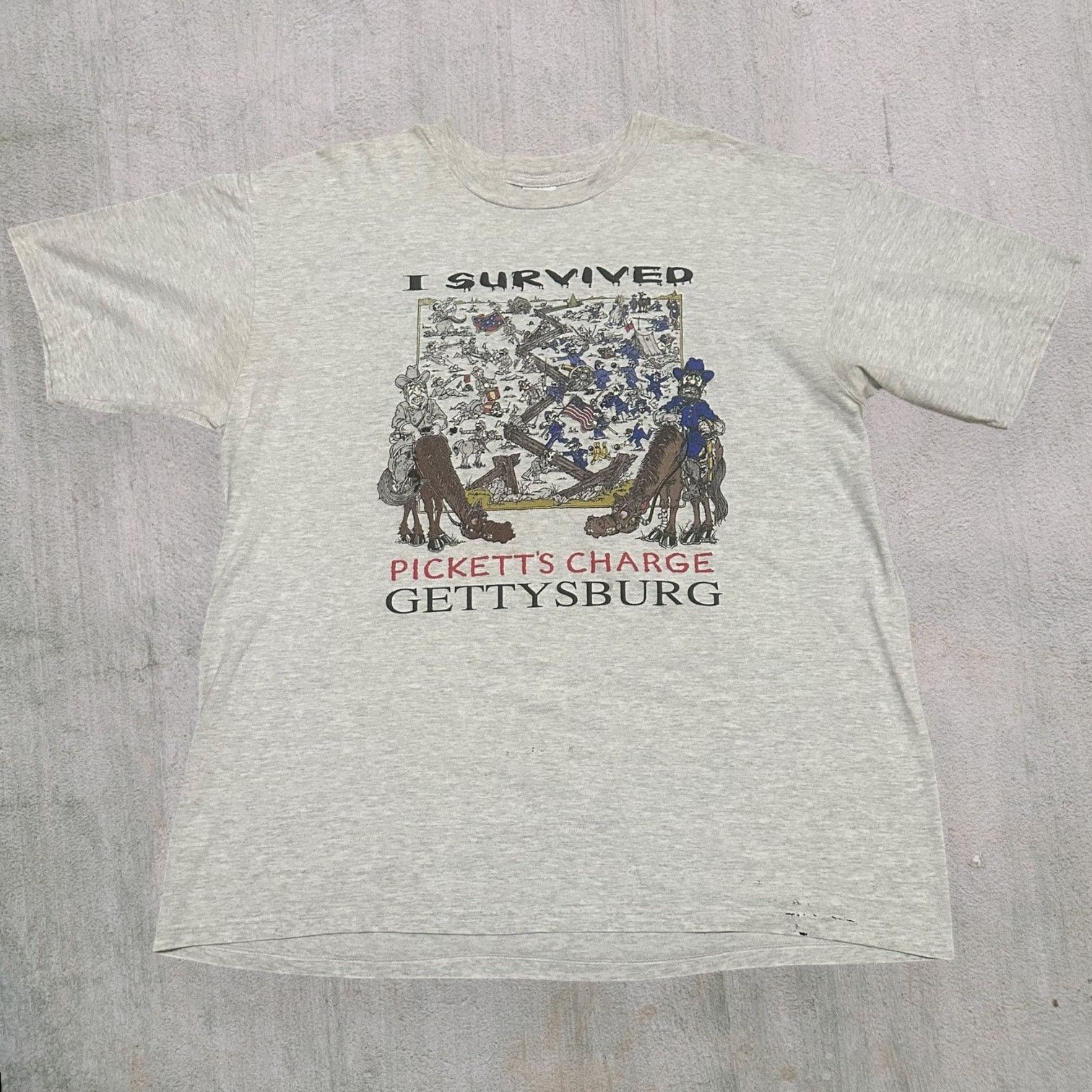 Anvil Picketts Charge Gettysburg civil war history tee Size US XXL / EU 58 / 5 - 1 Thumbnail