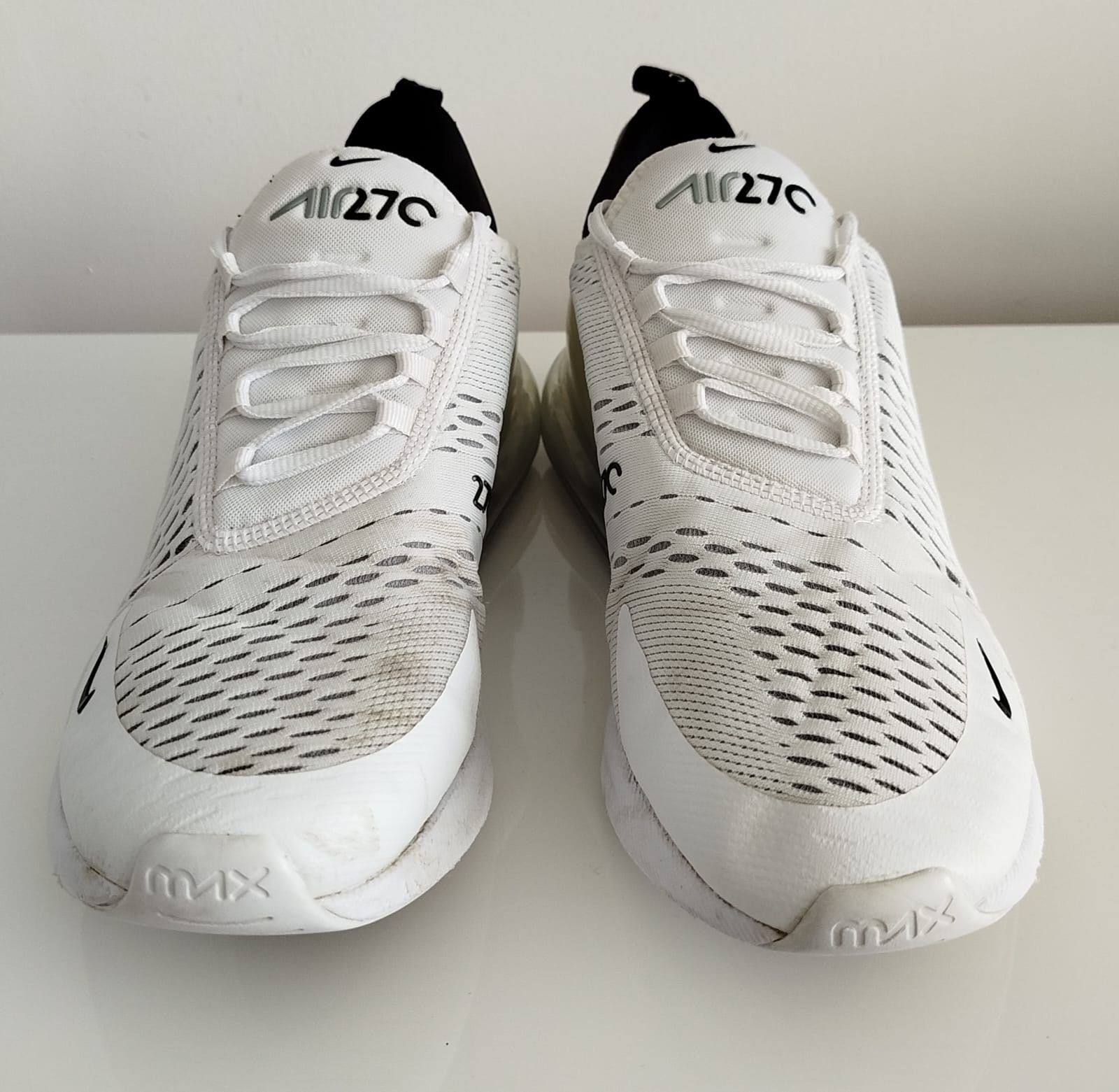 Nike Nike Air Max 270 Low White AH8050-100 Size US 10 / EU 43 - 2 Thumbnail