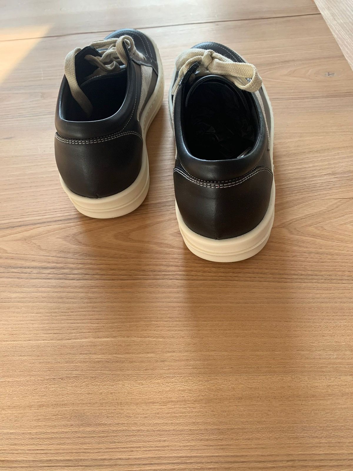 Rick Owens Rick Owens Black Leather Vintage Vans Sz.38 Size US 5.5 / EU 38 - 5 Thumbnail