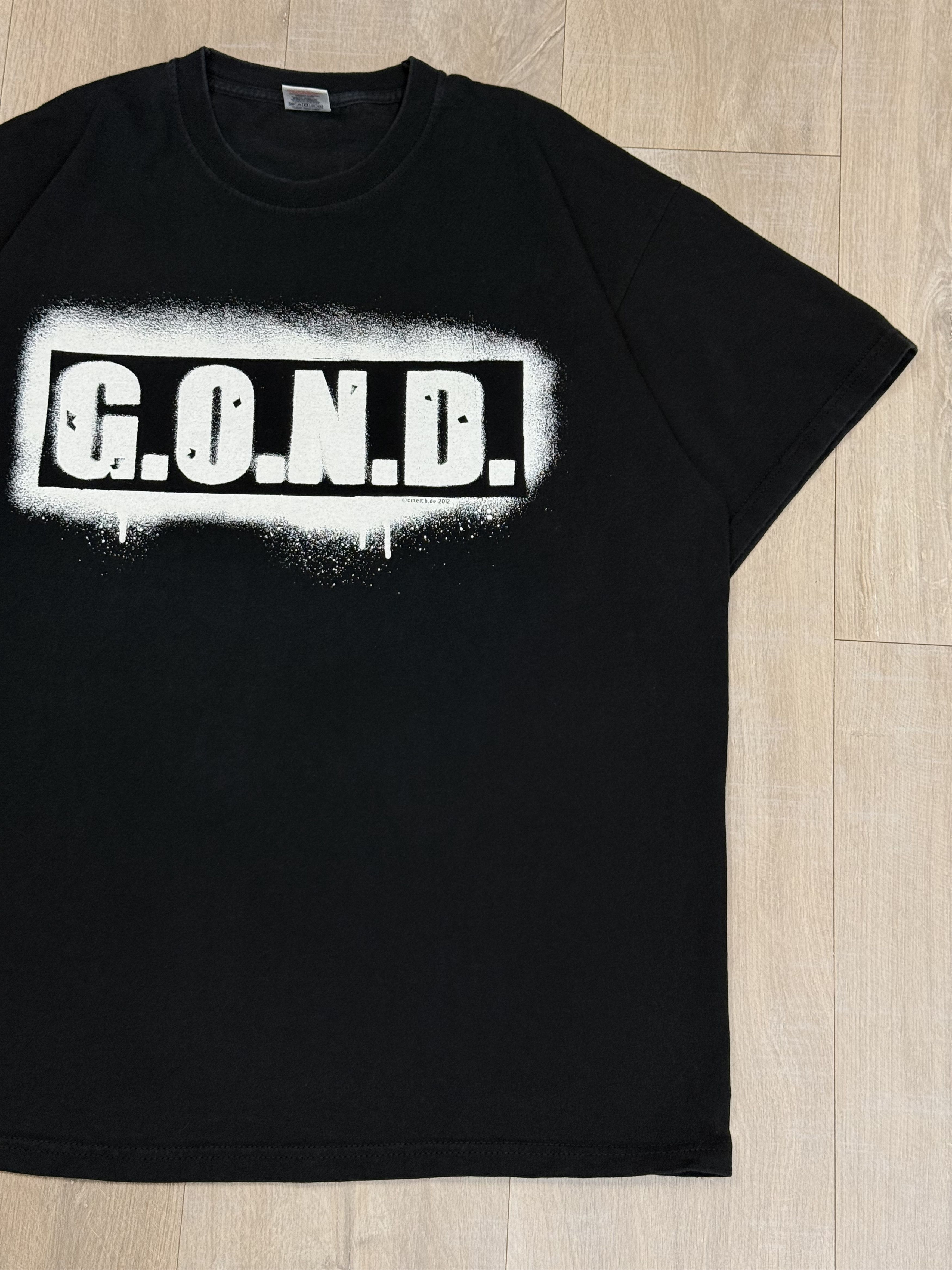 Vintage Vintage G.O.N.D. Music Festival T-shirt 2012 Size XL Size US XL / EU 56 / 4 - 3 Thumbnail