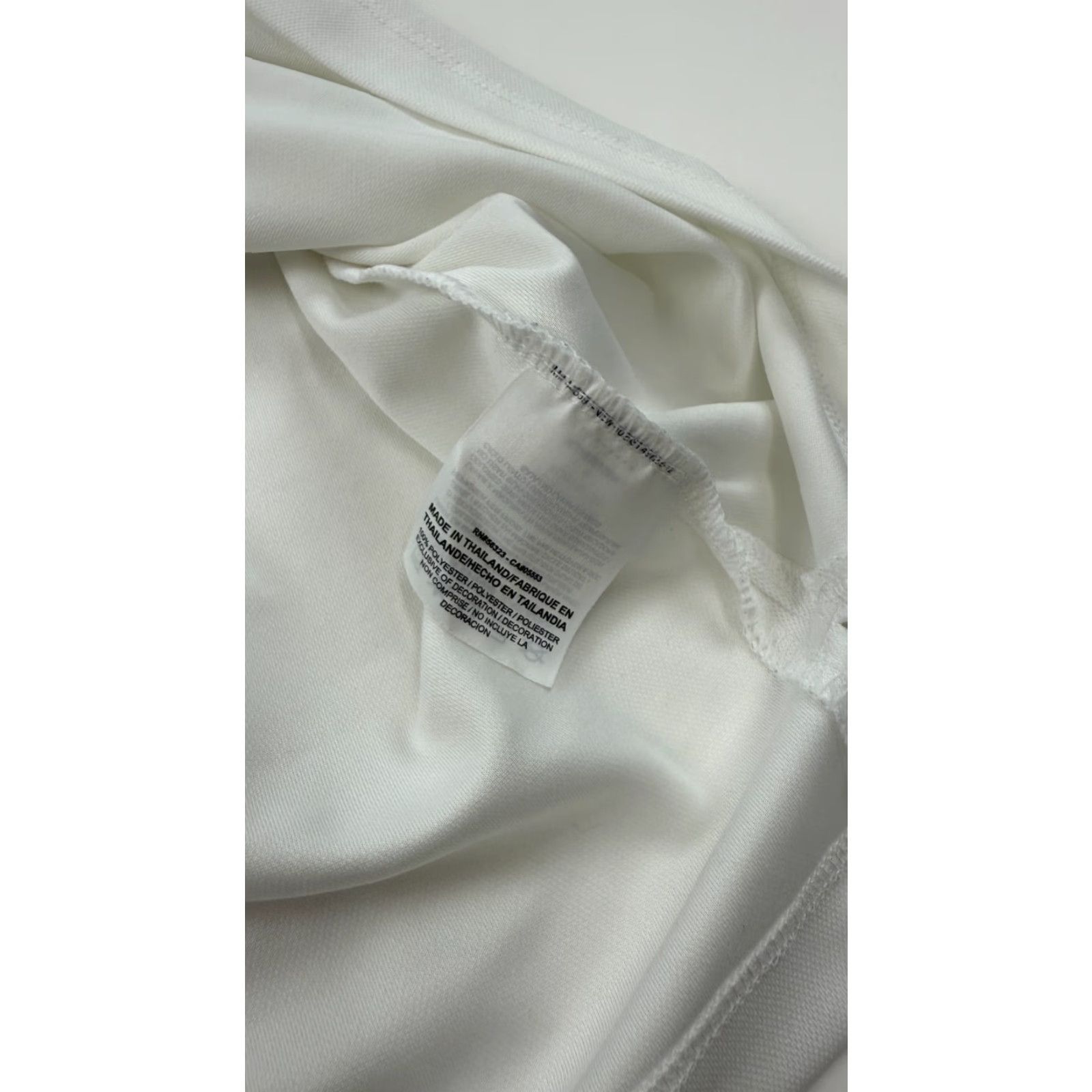Nike Nike Polo Shirt Mens Small White Gray Golf AO9706-100 Dri-Fit Collared Short Sleeve Breathable Regular Fit Solid Sports 90s? Size US S / EU 44-46 / 1 - 5 Thumbnail
