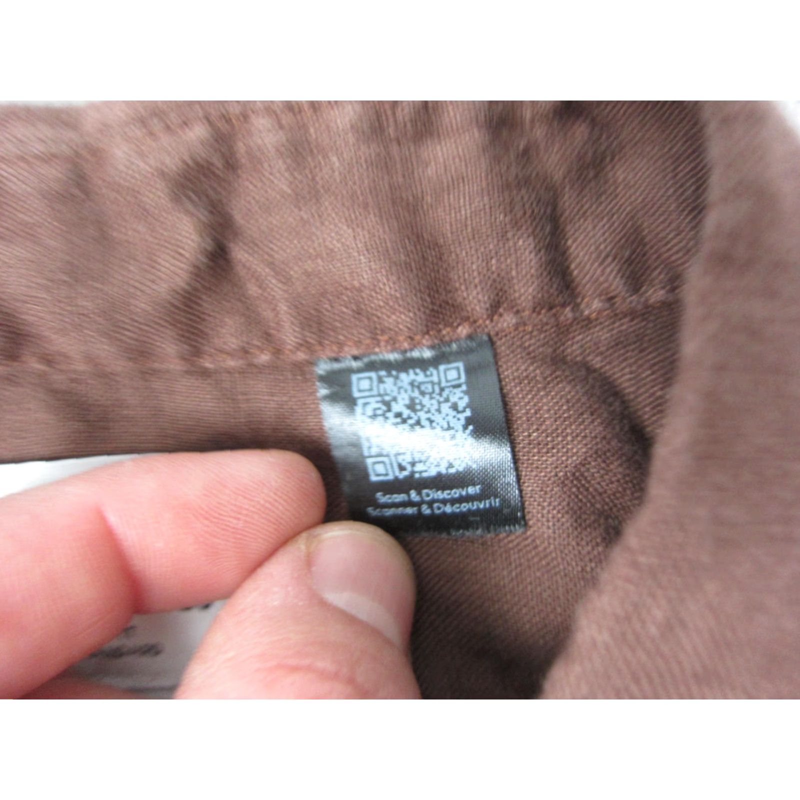 H&M H&M Shirt Adult Large Brown Linen Button-Up Mens Casual 90s Preppy Regular Fit Shut Up Size US L / EU 52-54 / 3 - 4 Thumbnail