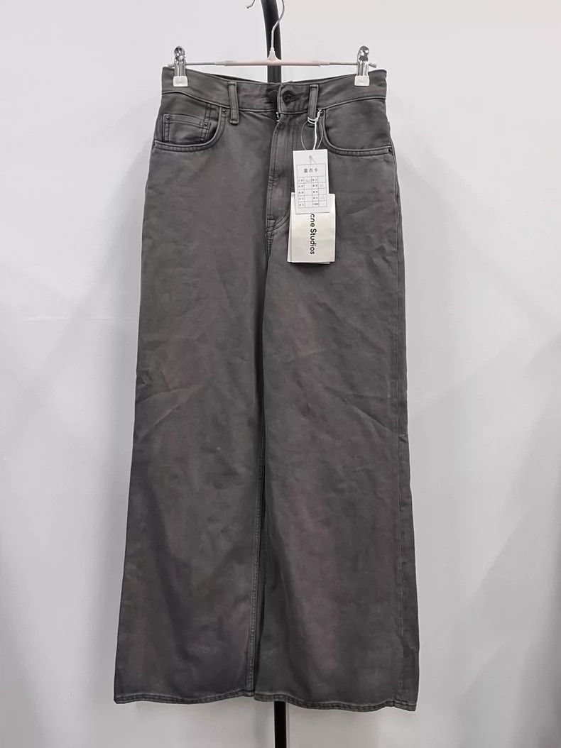 Acne Studios acne studios High-waisted loose jeans with zippers Size US 28 / EU 44 - 1 Thumbnail
