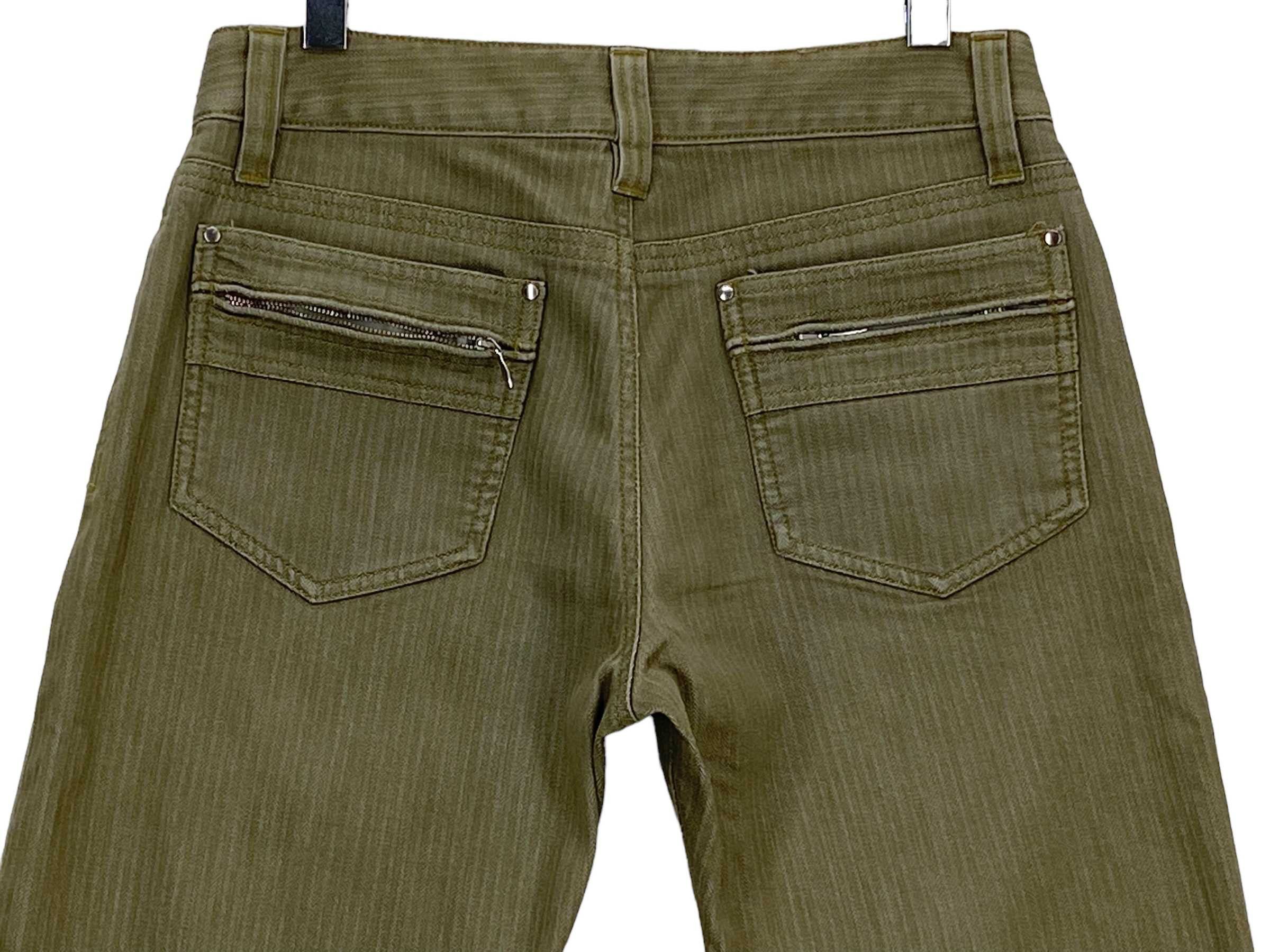 Japanese Brand Intermezzo Jeans Stripes Hickory Jeans Size US 31 - 6 Thumbnail